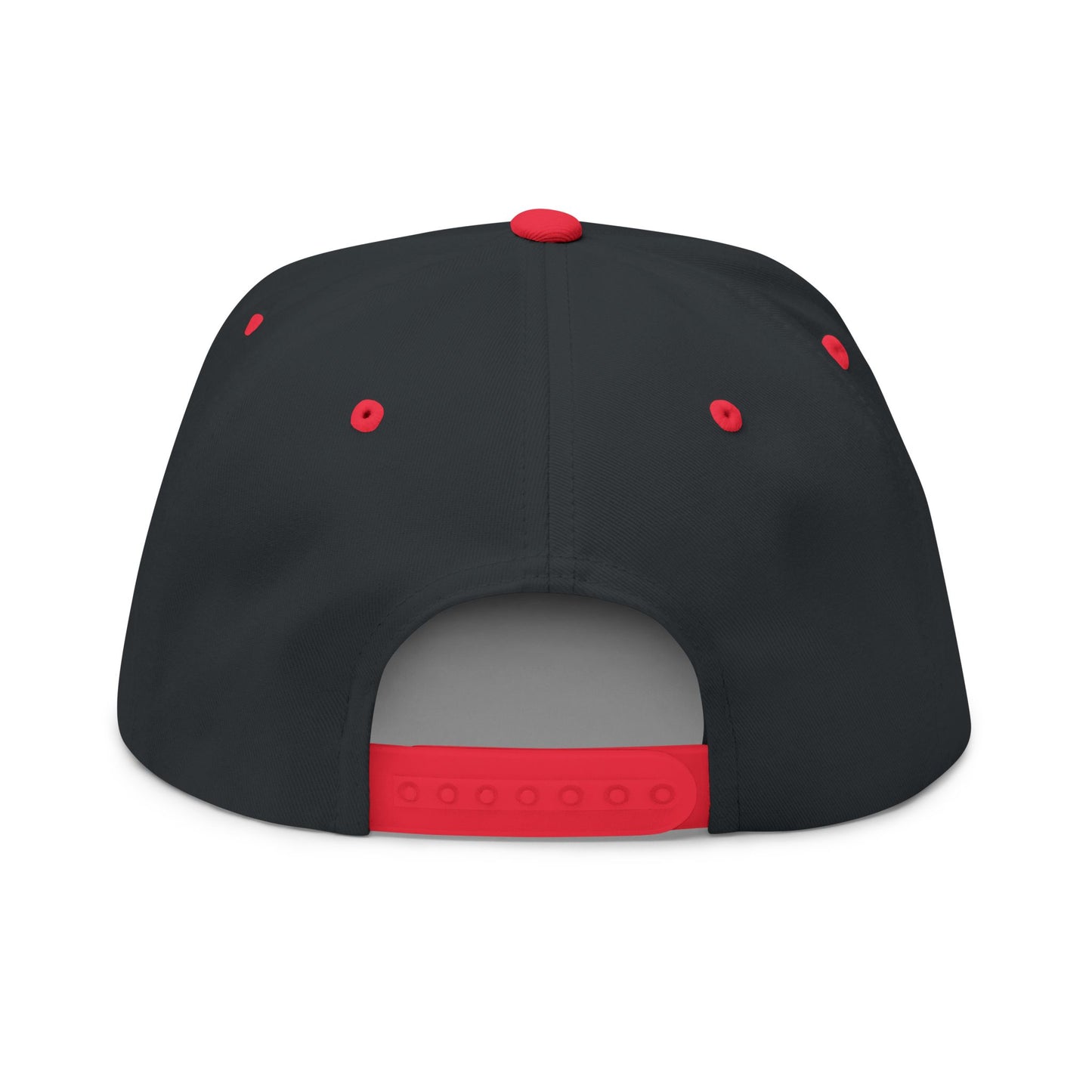 Trendy Embroidered Flat Bill Cap for Urban Style, Adjustable Snapback, Perfect Gift for Birthdays, Streetwear, Casual Outfits, Sports Events