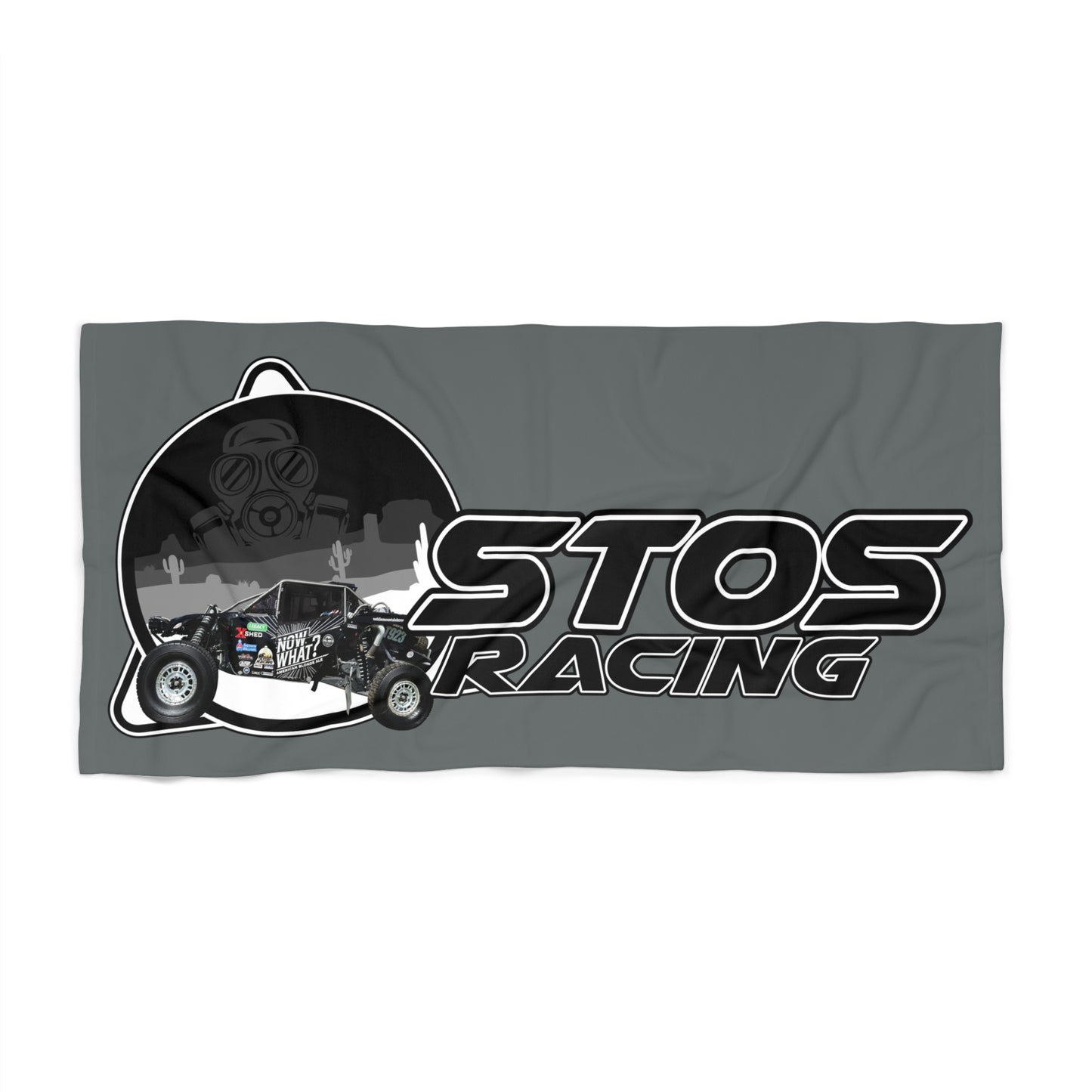 Stos Racing-Themed Beach Towel - Perfect for Summer Fun, Gifts for Racing Fans, Beach Days, Poolside Relaxation, Motorsports, Outdoor Adventures