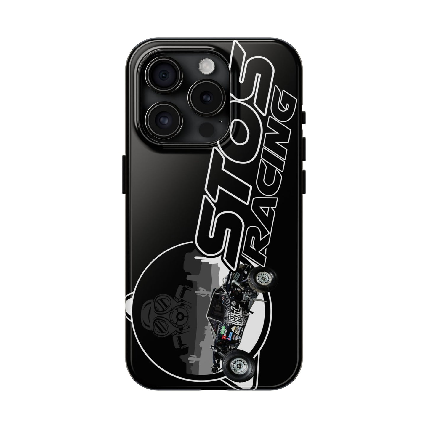 STOS Racing-Themed Tough Phone Cases, Durable Racing Phone Cover, Motorsport Accessories, Gifting for Car Enthusiasts, Sturdy Phone Protection