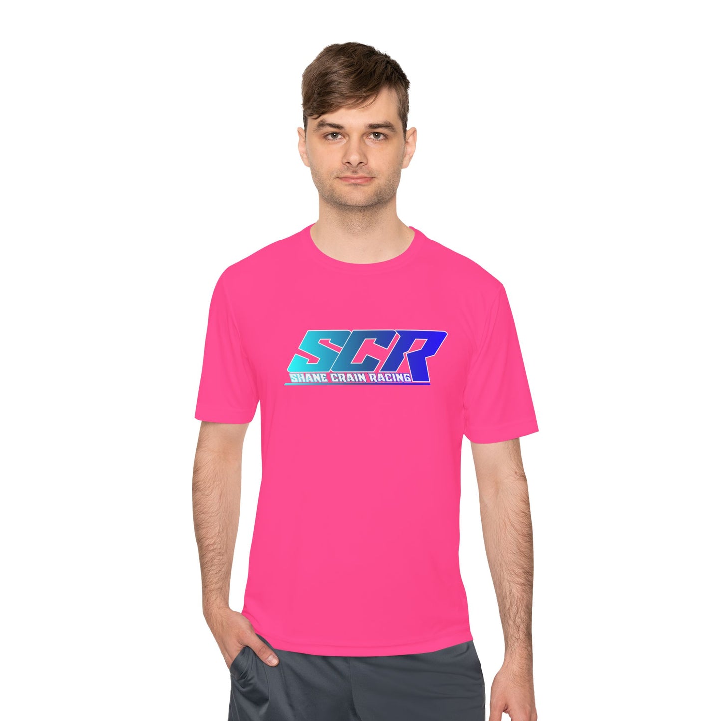Shane Crain Unisex Moisture Wicking Tee, Breathable Sportswear, Activewear Shirt, Fitness Tee, Gym Apparel, Outdoor Top