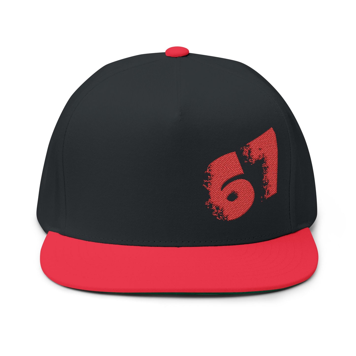 Trendy Embroidered Flat Bill Cap for Urban Style, Adjustable Snapback, Perfect Gift for Birthdays, Streetwear, Casual Outfits, Sports Events