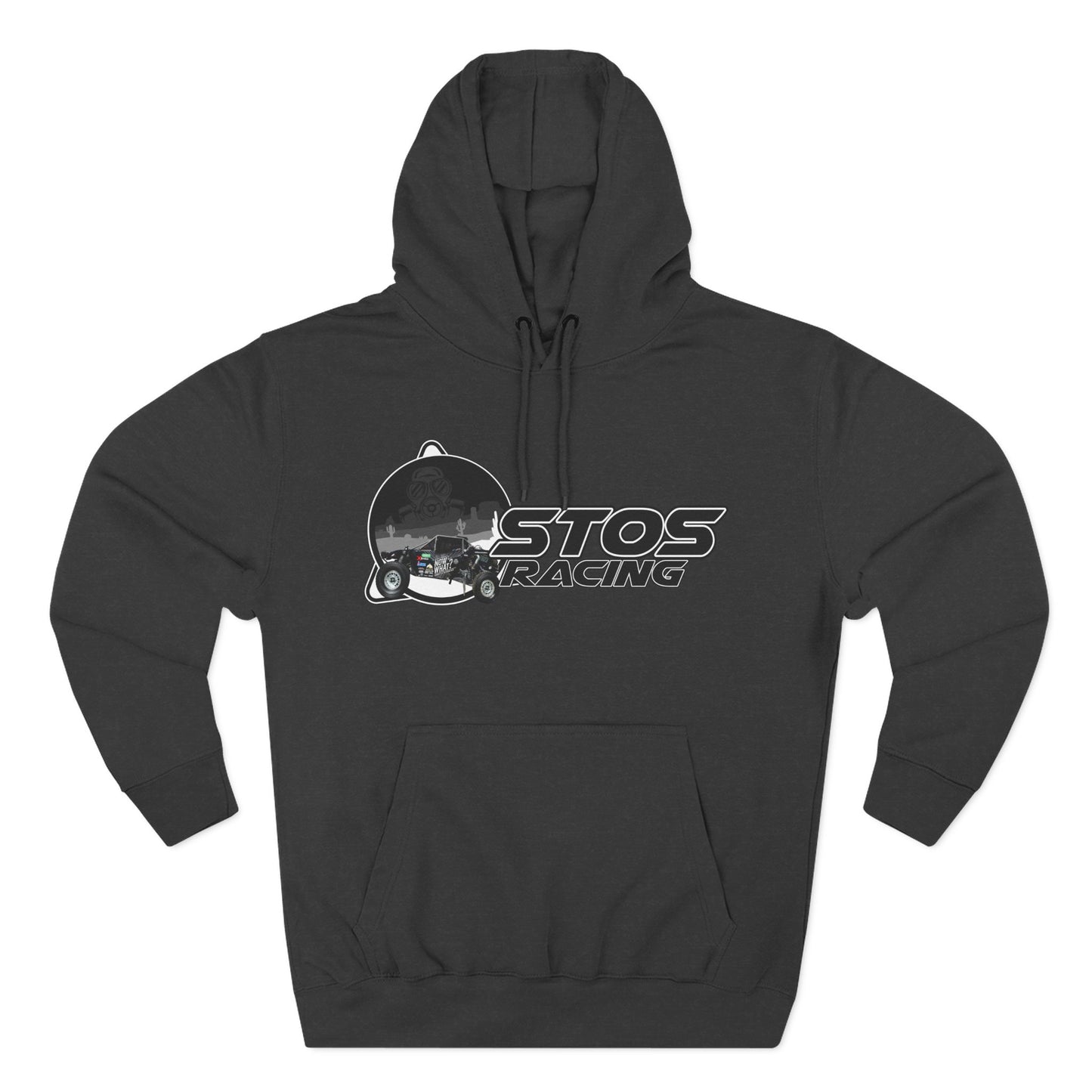 Stos Racing Hoodie - Perfect for Motorsports Fans, Casual Wear, Gifts, and Racing Events, Cozy Fleece