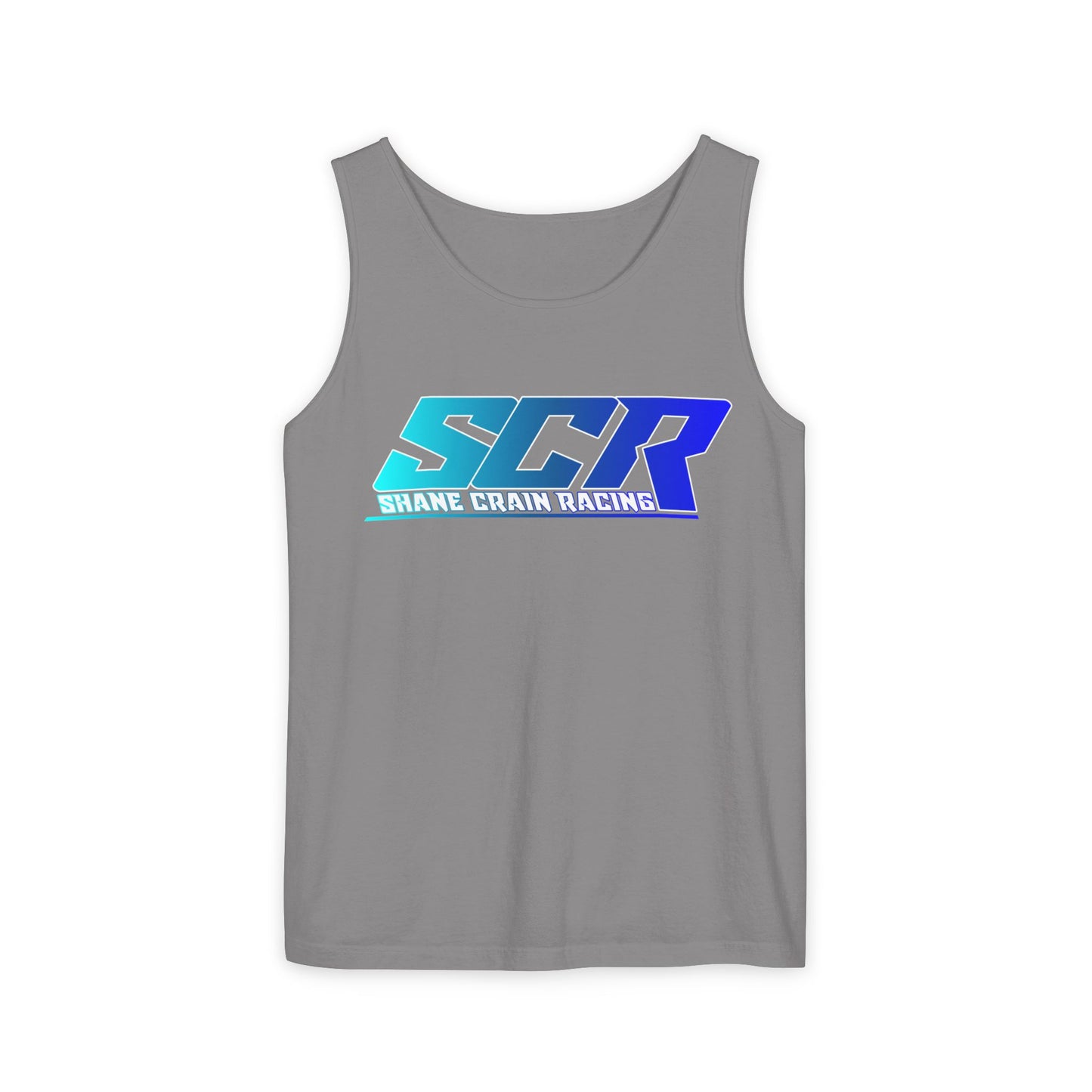 Shane Crain Stylish Racing Tank Top for Unisex Wear, Summer Activewear, Sports Enthusiast Gear, Gift for Racers