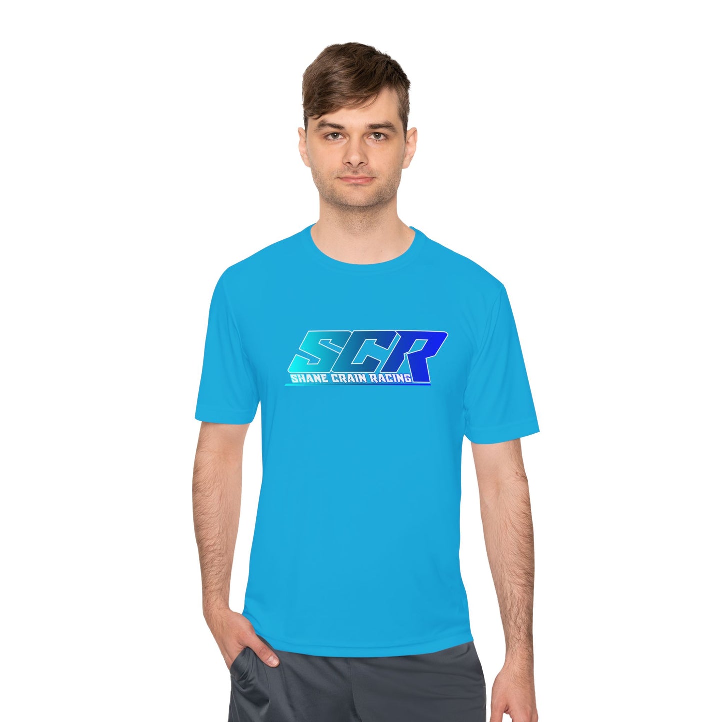 Shane Crain Unisex Moisture Wicking Tee, Breathable Sportswear, Activewear Shirt, Fitness Tee, Gym Apparel, Outdoor Top