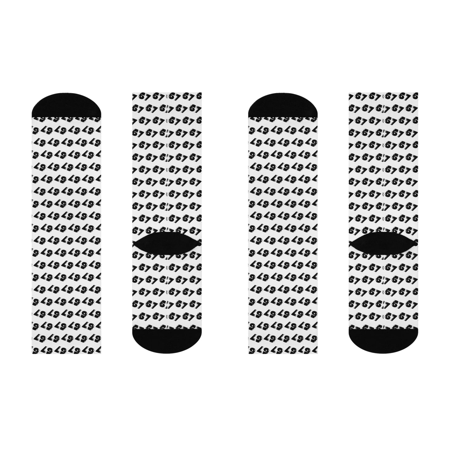 Trendy Cushioned Crew Socks, Cozy Gift for Sock Lovers, Fun Patterned Socks, Everyday Comfort, Unique Fashion Accessories