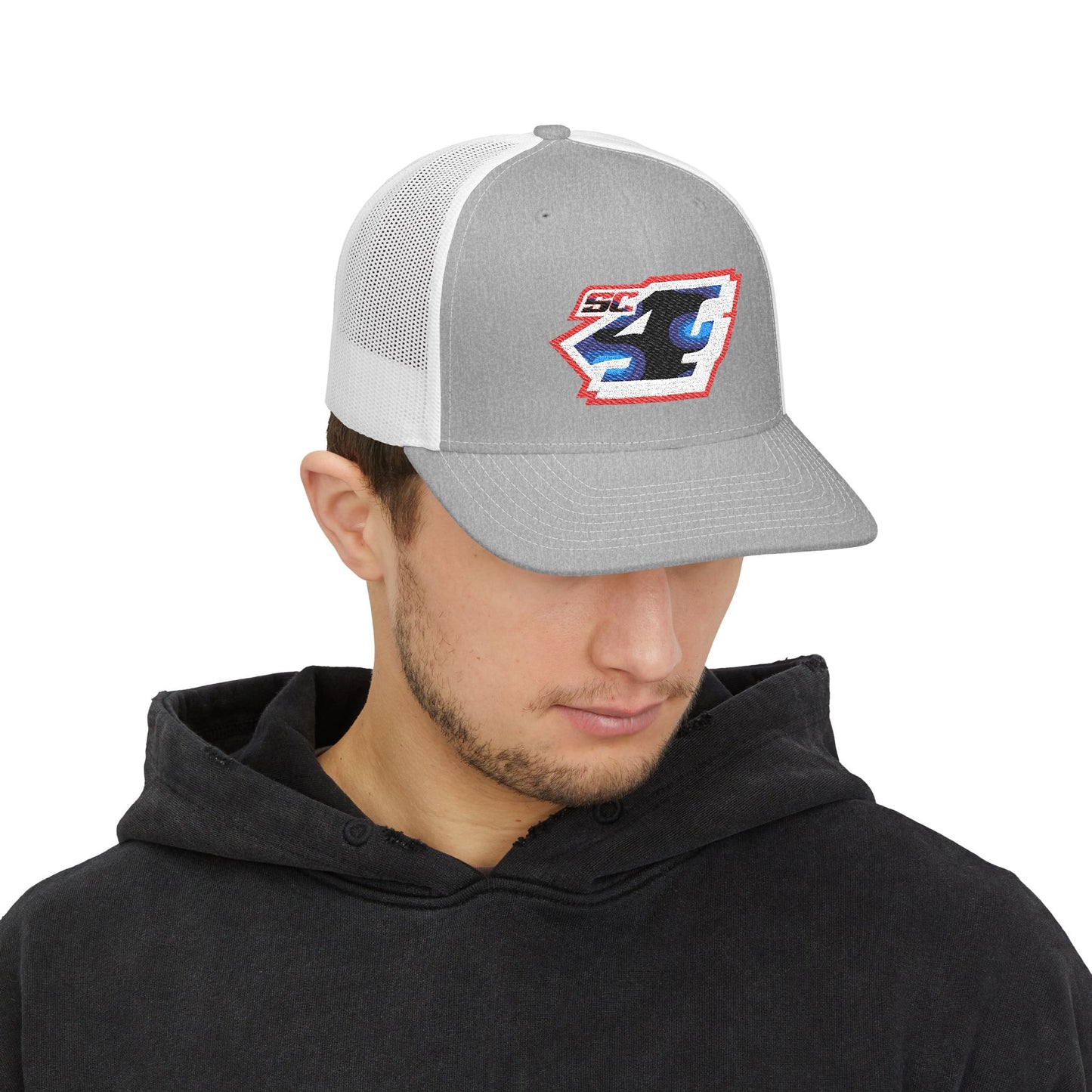 Shane Crain Stylish Snapback Trucker Cap for Casual Days, Embroidered Cap for Outdoor Fun, Summer Hat, Gift for Him, Retro Style