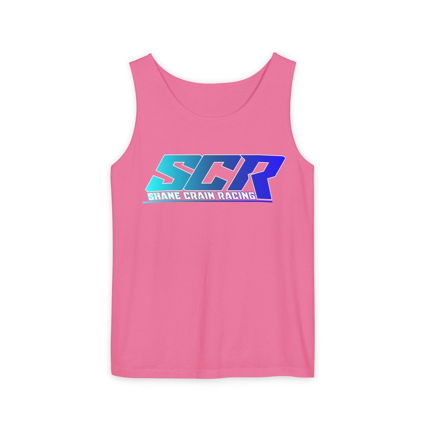Shane Crain Stylish Racing Tank Top for Unisex Wear, Summer Activewear, Sports Enthusiast Gear, Gift for Racers