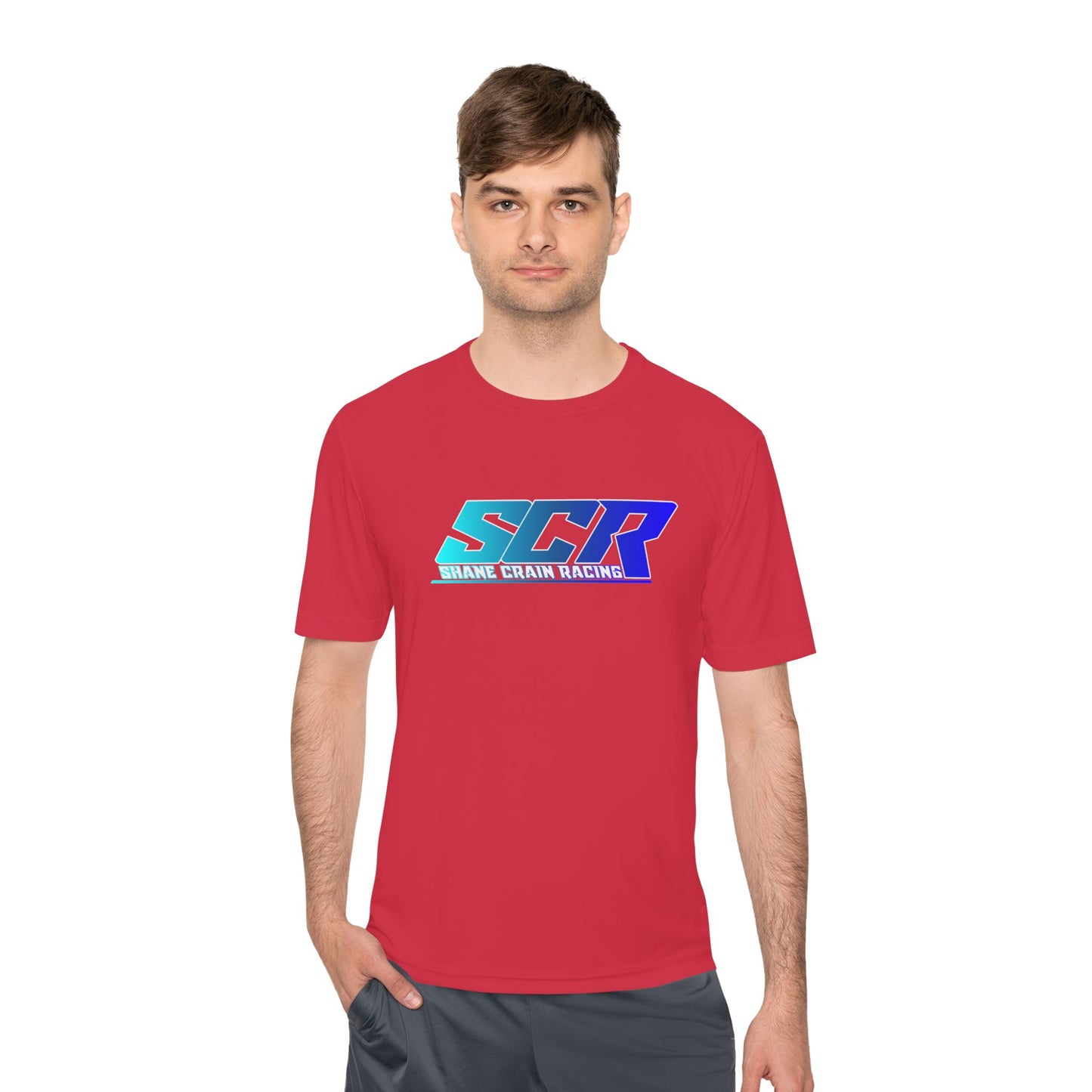 Shane Crain Unisex Moisture Wicking Tee, Breathable Sportswear, Activewear Shirt, Fitness Tee, Gym Apparel, Outdoor Top