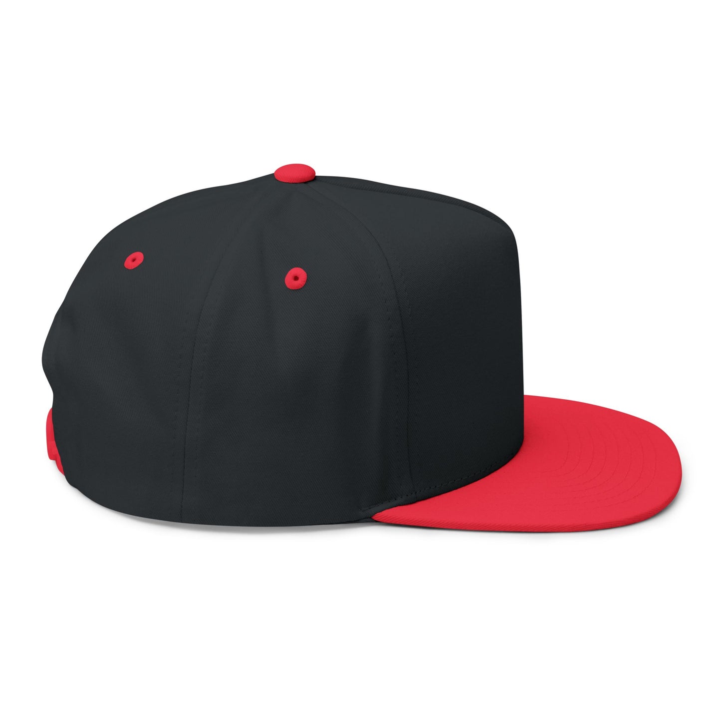 Trendy Embroidered Flat Bill Cap for Urban Style, Adjustable Snapback, Perfect Gift for Birthdays, Streetwear, Casual Outfits, Sports Events