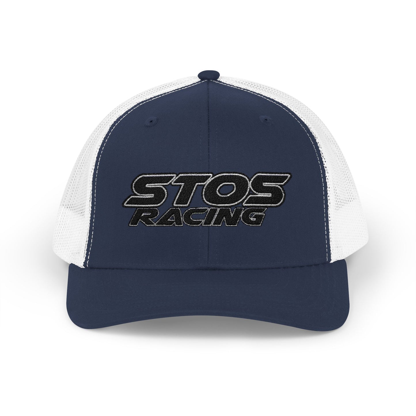 Stos Racing Snapback Trucker Cap for Racing Fans | Unisex Cap, Sports Headwear, Gift for Motorsports Enthusiasts, Casual Style