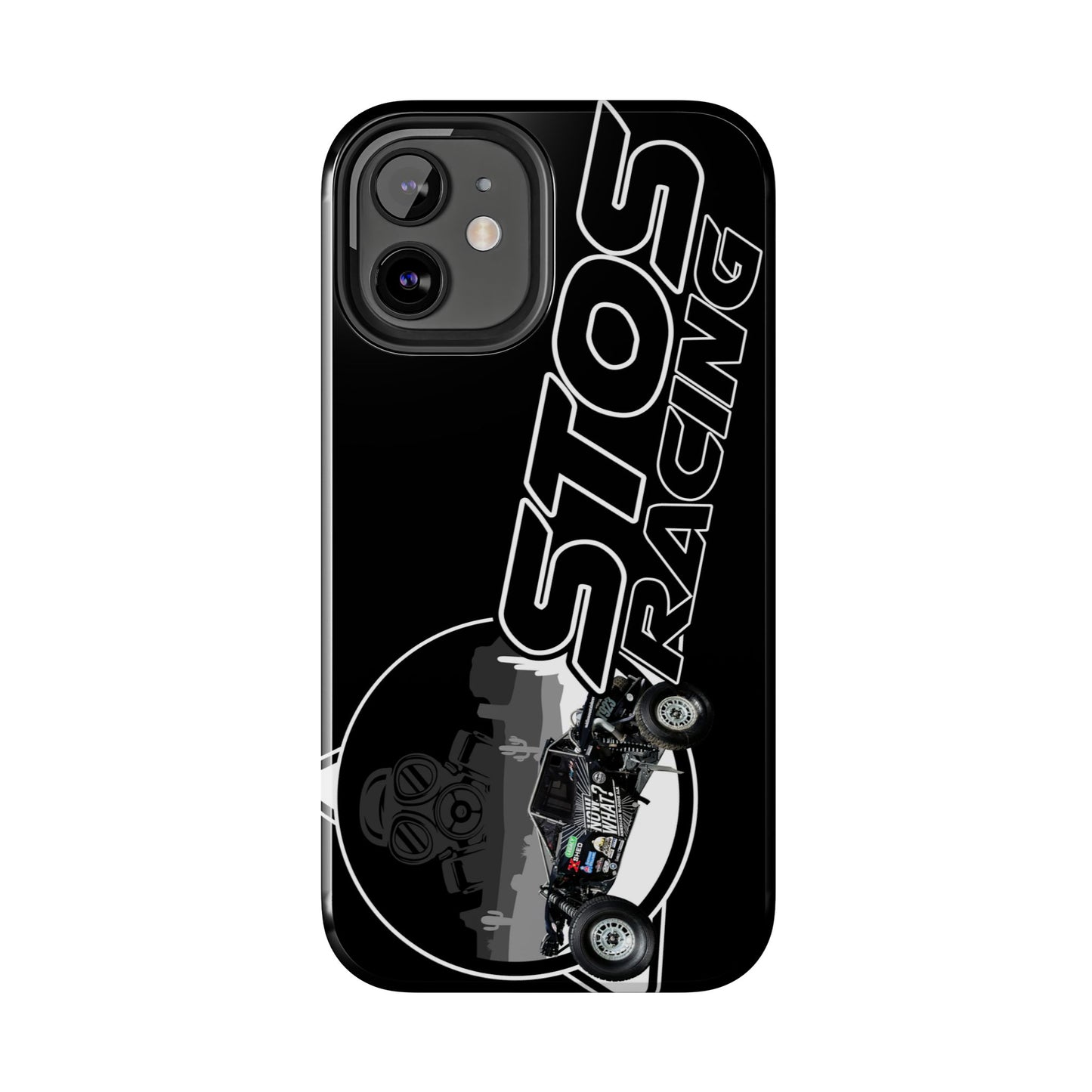 STOS Racing-Themed Tough Phone Cases, Durable Racing Phone Cover, Motorsport Accessories, Gifting for Car Enthusiasts, Sturdy Phone Protection
