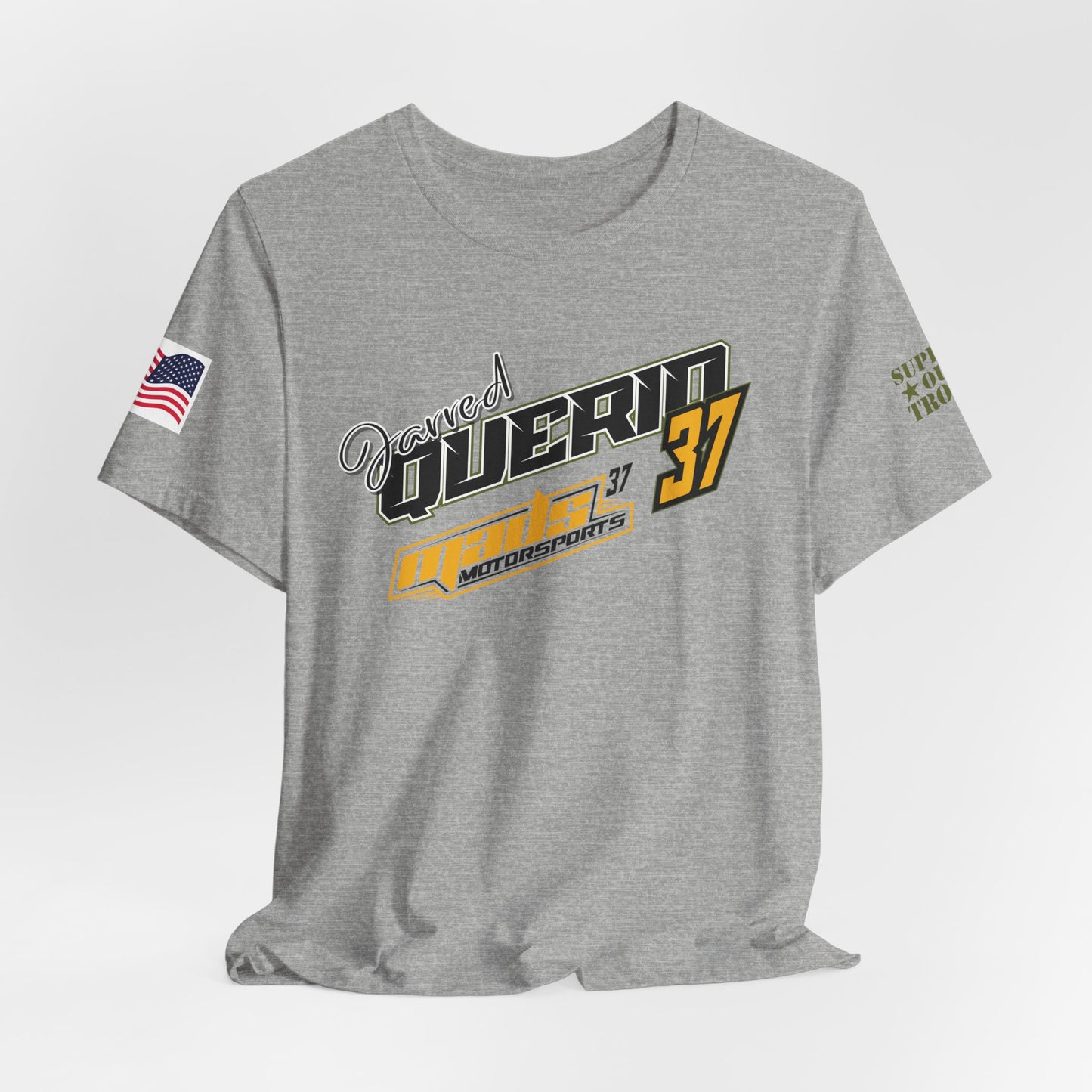 Jarred Querio - Motorsports Racing Tee — Youngs 37 Team Graphic Shirt