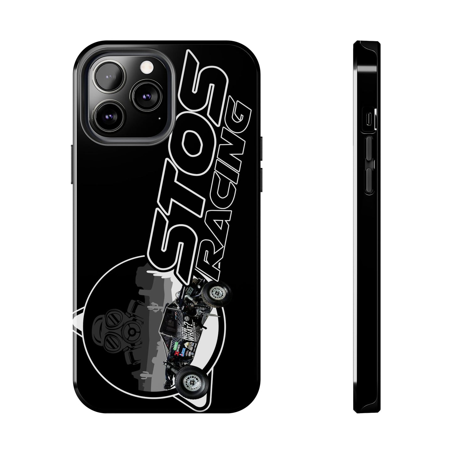 STOS Racing-Themed Tough Phone Cases, Durable Racing Phone Cover, Motorsport Accessories, Gifting for Car Enthusiasts, Sturdy Phone Protection