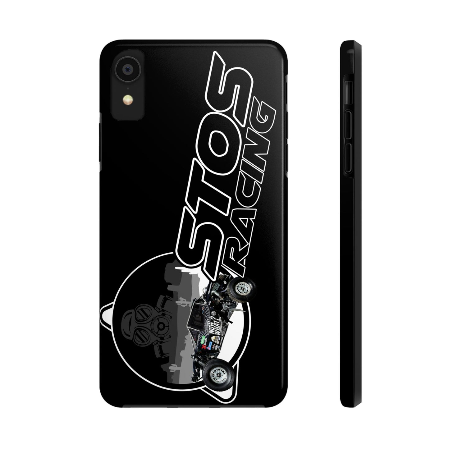 STOS Racing-Themed Tough Phone Cases, Durable Racing Phone Cover, Motorsport Accessories, Gifting for Car Enthusiasts, Sturdy Phone Protection