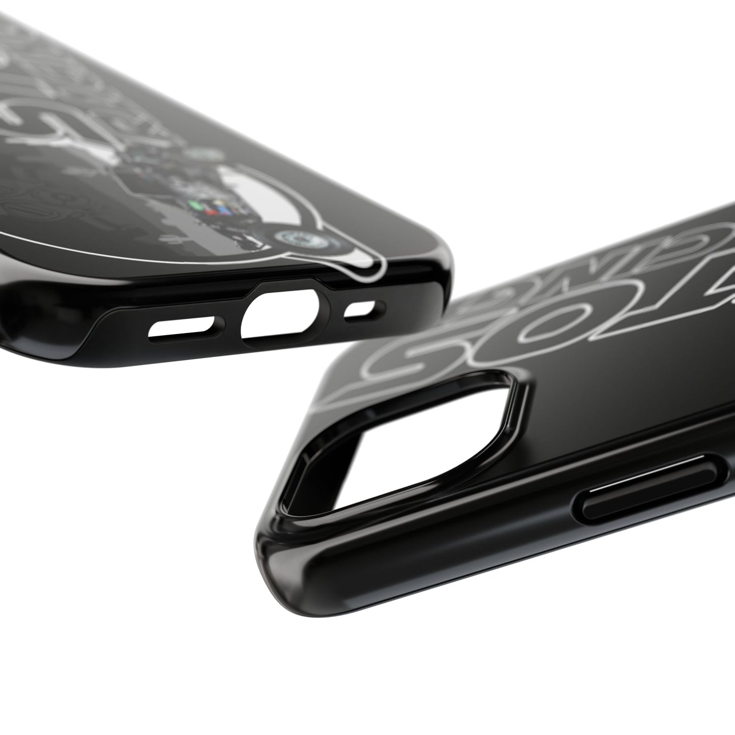 STOS Racing-Themed Tough Phone Cases, Durable Racing Phone Cover, Motorsport Accessories, Gifting for Car Enthusiasts, Sturdy Phone Protection