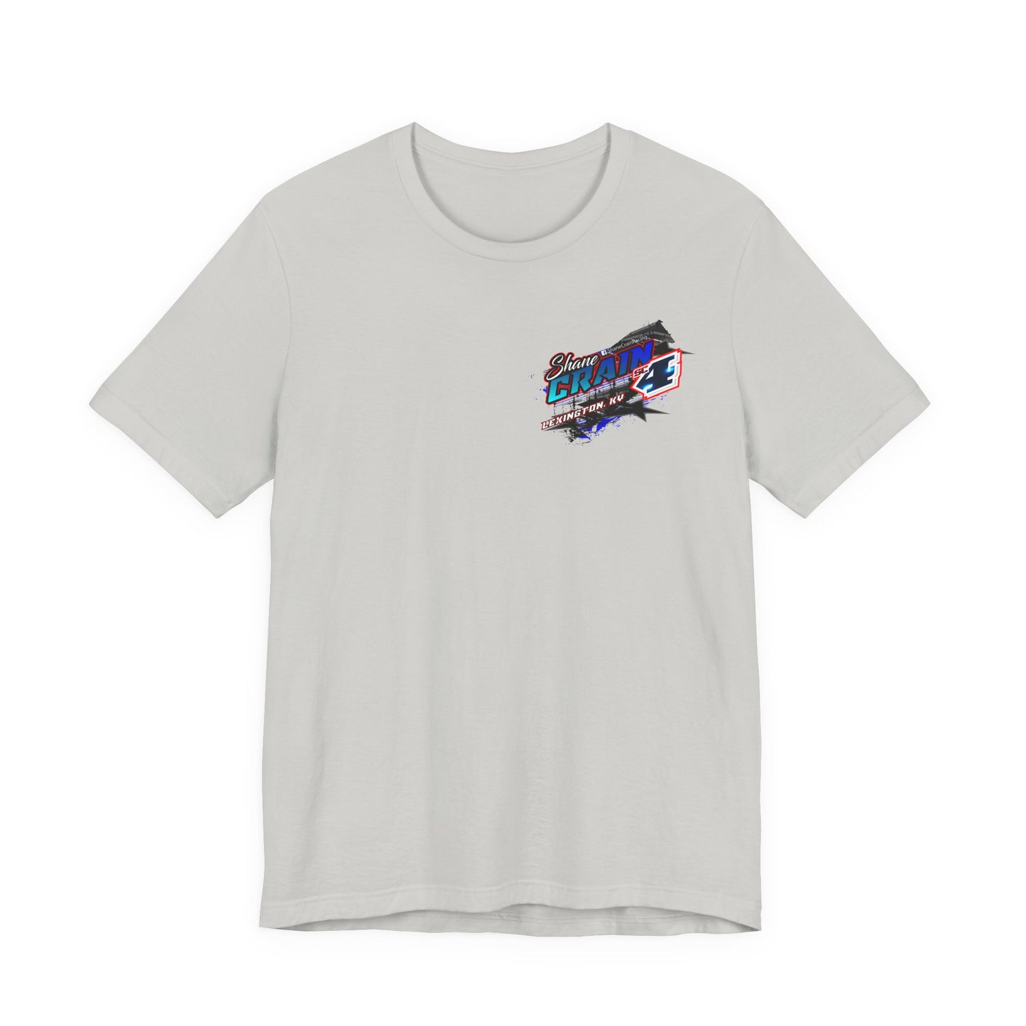 Shane Crain Racing Enthusiast Tee, Unisex Jersey Short Sleeve Shirt for Fans, Motorsport Gift, Race Day Apparel, Cool Graphic Tee, Shane Crain Design