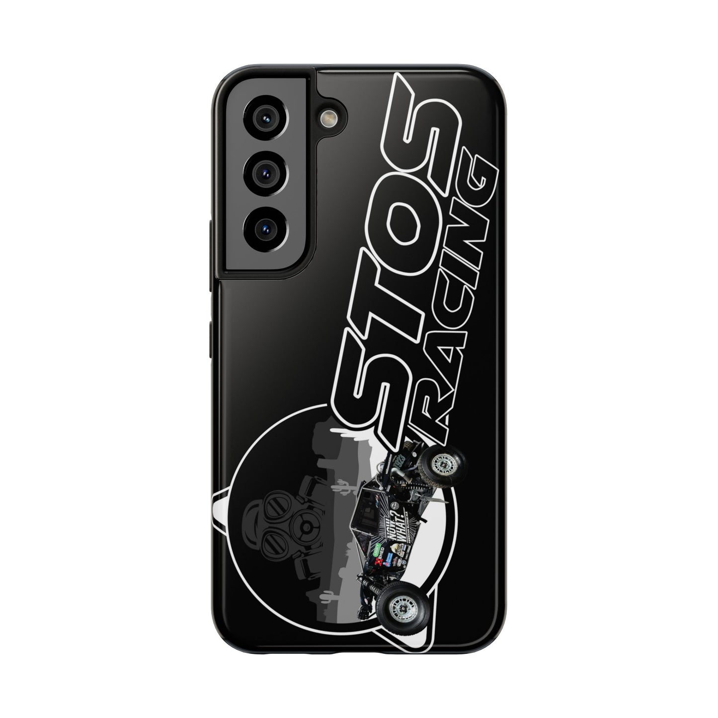 STOS Racing-Themed Tough Phone Cases, Durable Racing Phone Cover, Motorsport Accessories, Gifting for Car Enthusiasts, Sturdy Phone Protection