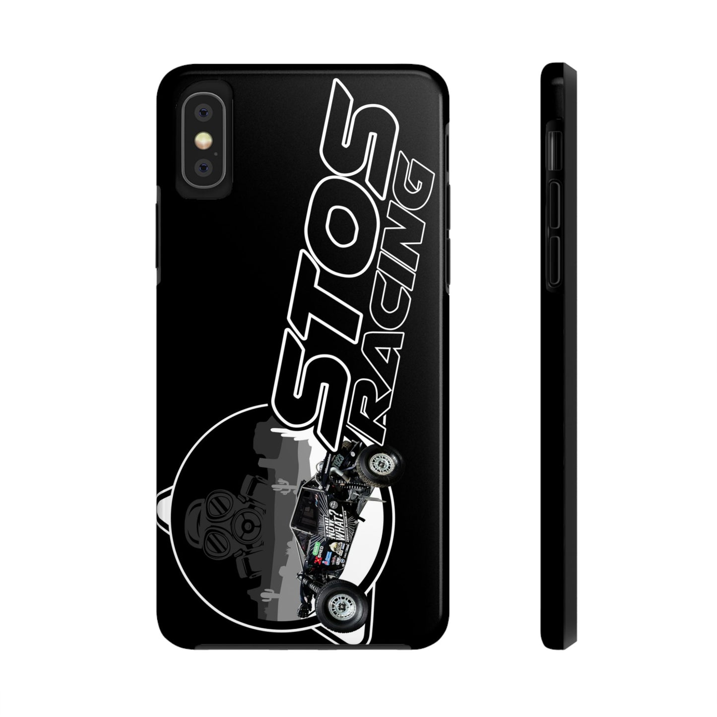 STOS Racing-Themed Tough Phone Cases, Durable Racing Phone Cover, Motorsport Accessories, Gifting for Car Enthusiasts, Sturdy Phone Protection