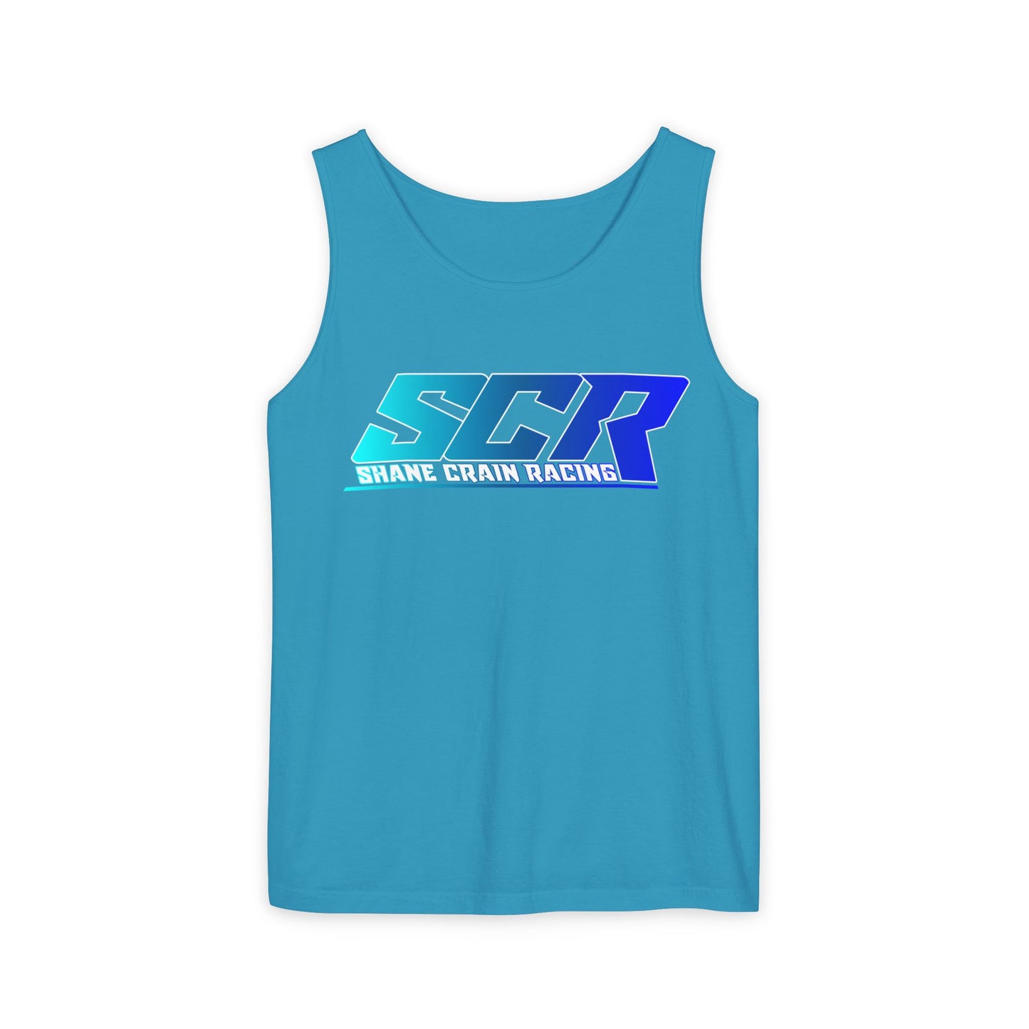 Shane Crain Stylish Racing Tank Top for Unisex Wear, Summer Activewear, Sports Enthusiast Gear, Gift for Racers