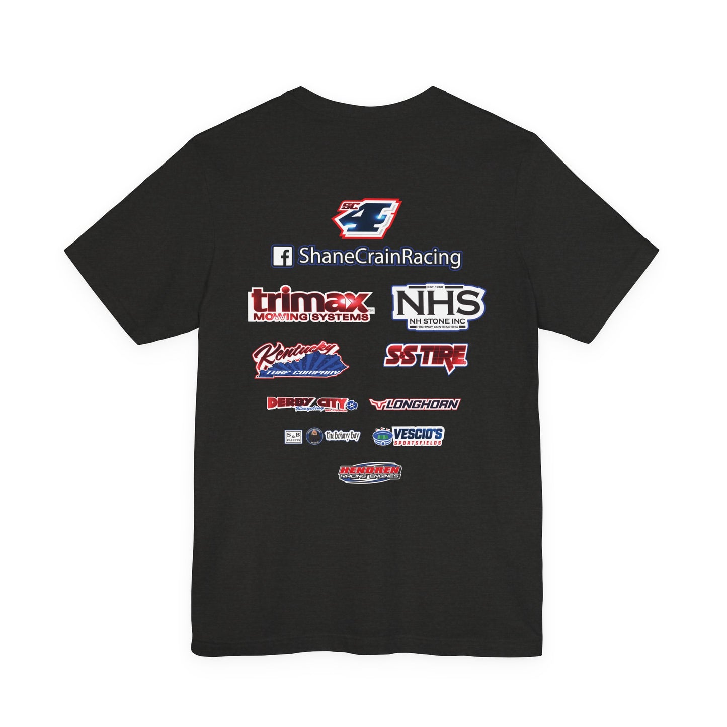 Shane Crain Racing Unisex Tee - Perfect for Race Fans, Casual Wear, Gifts for Drivers or Racing Enthusiasts