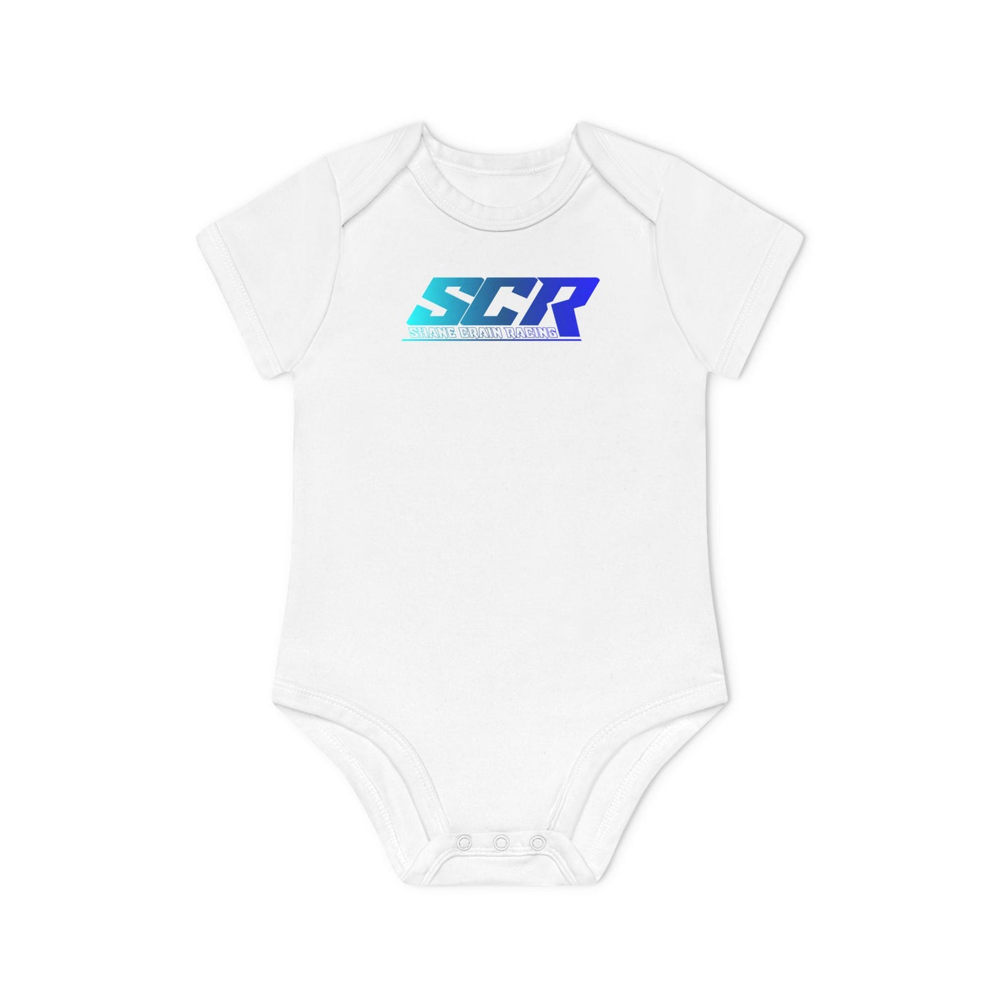 Shane Crain Organic Baby Bodysuit - Fun SCR Design, Eco-Friendly Infant Clothes, Cute Baby Gift, Baby Shower Essential, Toddler Outfit