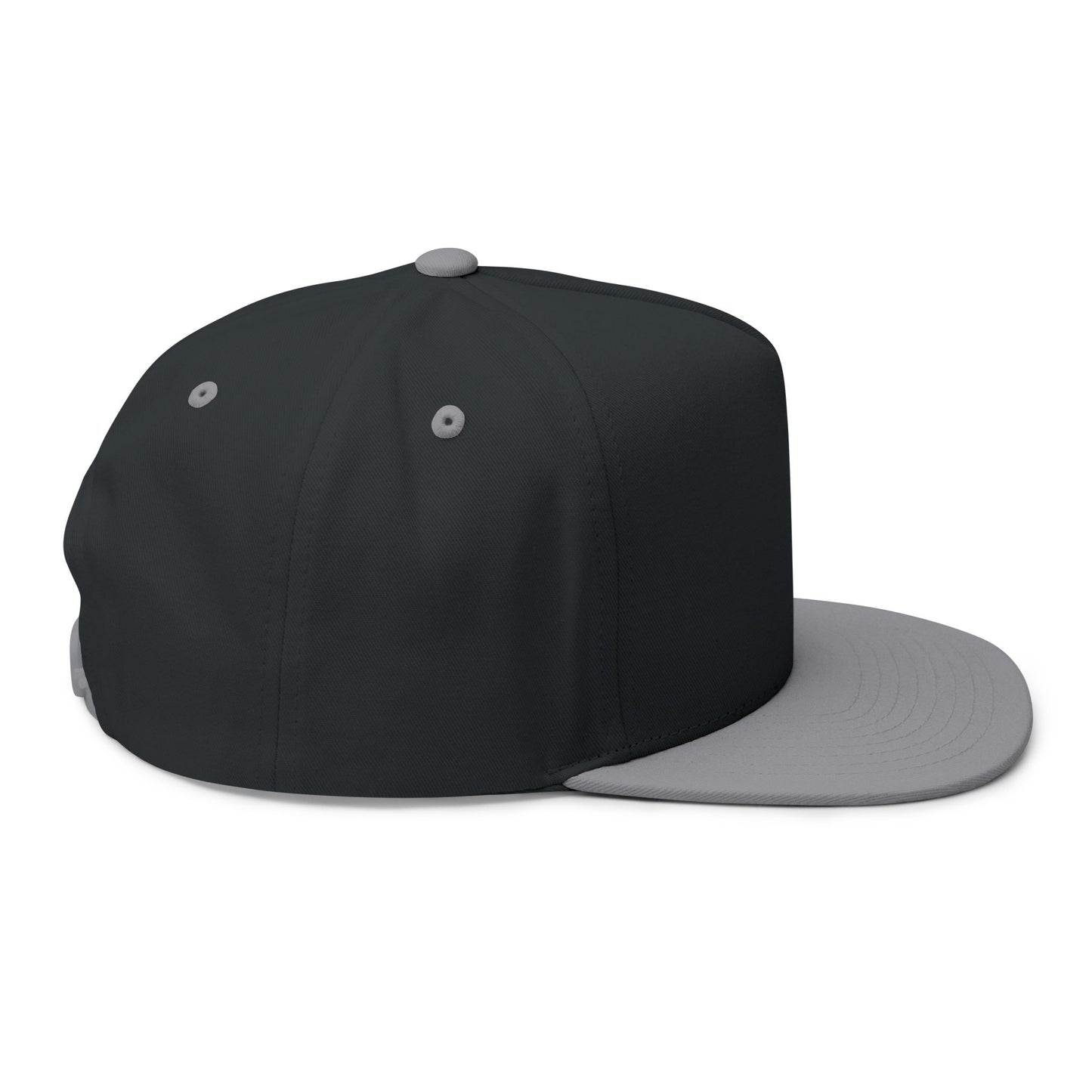 Trendy Embroidered Flat Bill Cap for Urban Style, Adjustable Snapback, Perfect Gift for Birthdays, Streetwear, Casual Outfits, Sports Events