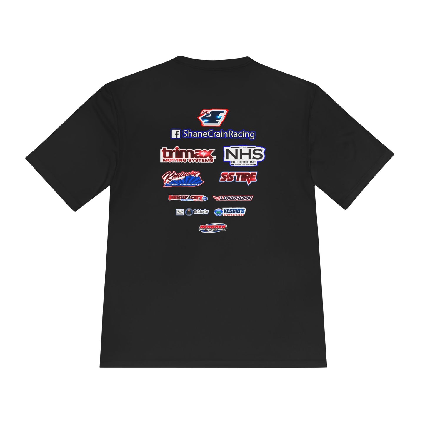 Shane Crain Unisex Moisture Wicking Tee, Breathable Sportswear, Activewear Shirt, Fitness Tee, Gym Apparel, Outdoor Top