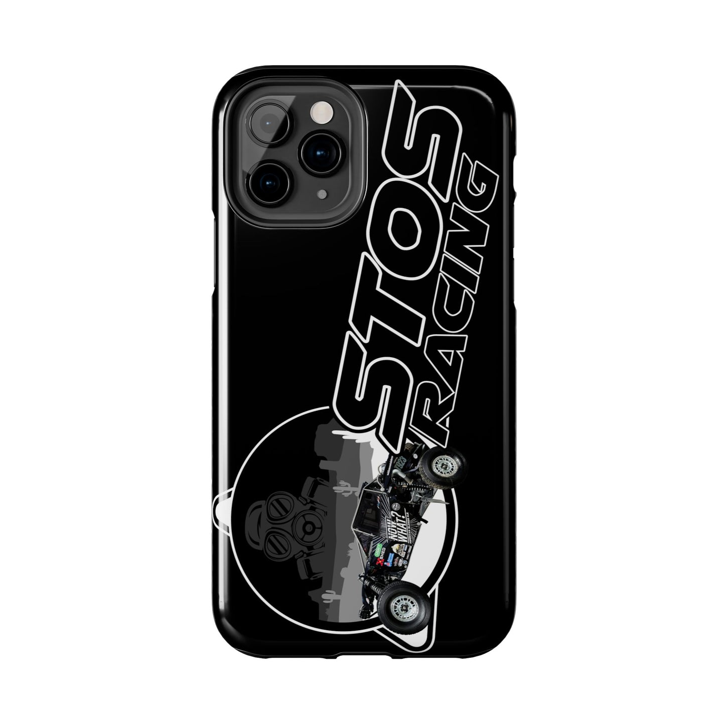 STOS Racing-Themed Tough Phone Cases, Durable Racing Phone Cover, Motorsport Accessories, Gifting for Car Enthusiasts, Sturdy Phone Protection