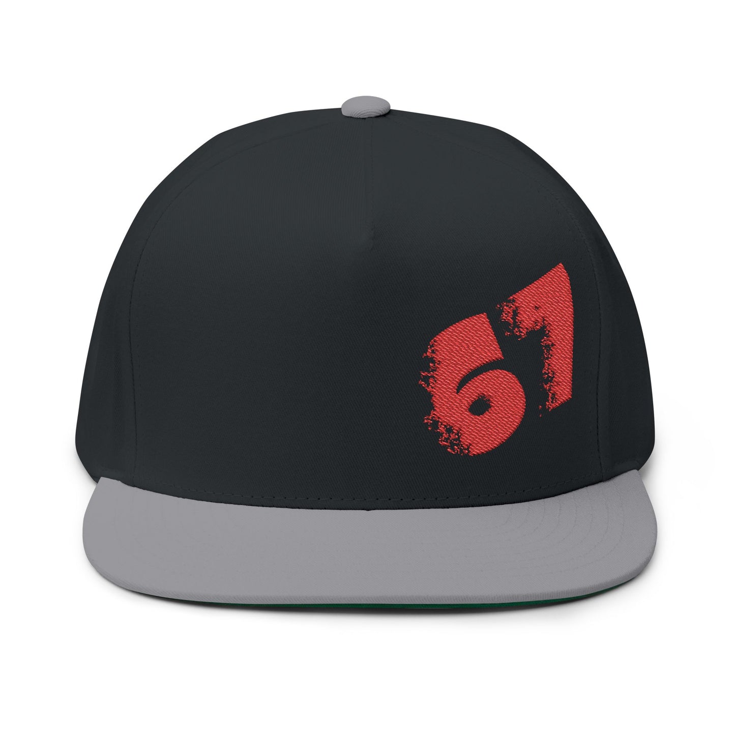 Trendy Embroidered Flat Bill Cap for Urban Style, Adjustable Snapback, Perfect Gift for Birthdays, Streetwear, Casual Outfits, Sports Events