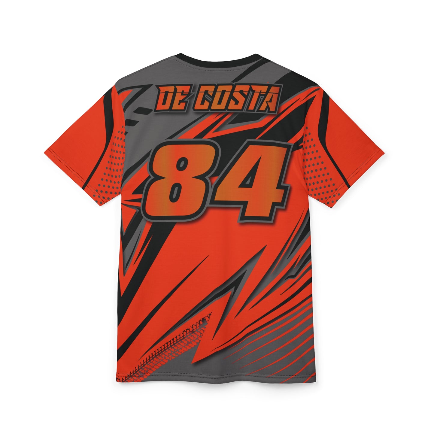 Dynamic Graphic Tee, Bold Unisex T-Shirt for Sports Fans, Gift for Athletes, Andrew DeCosta