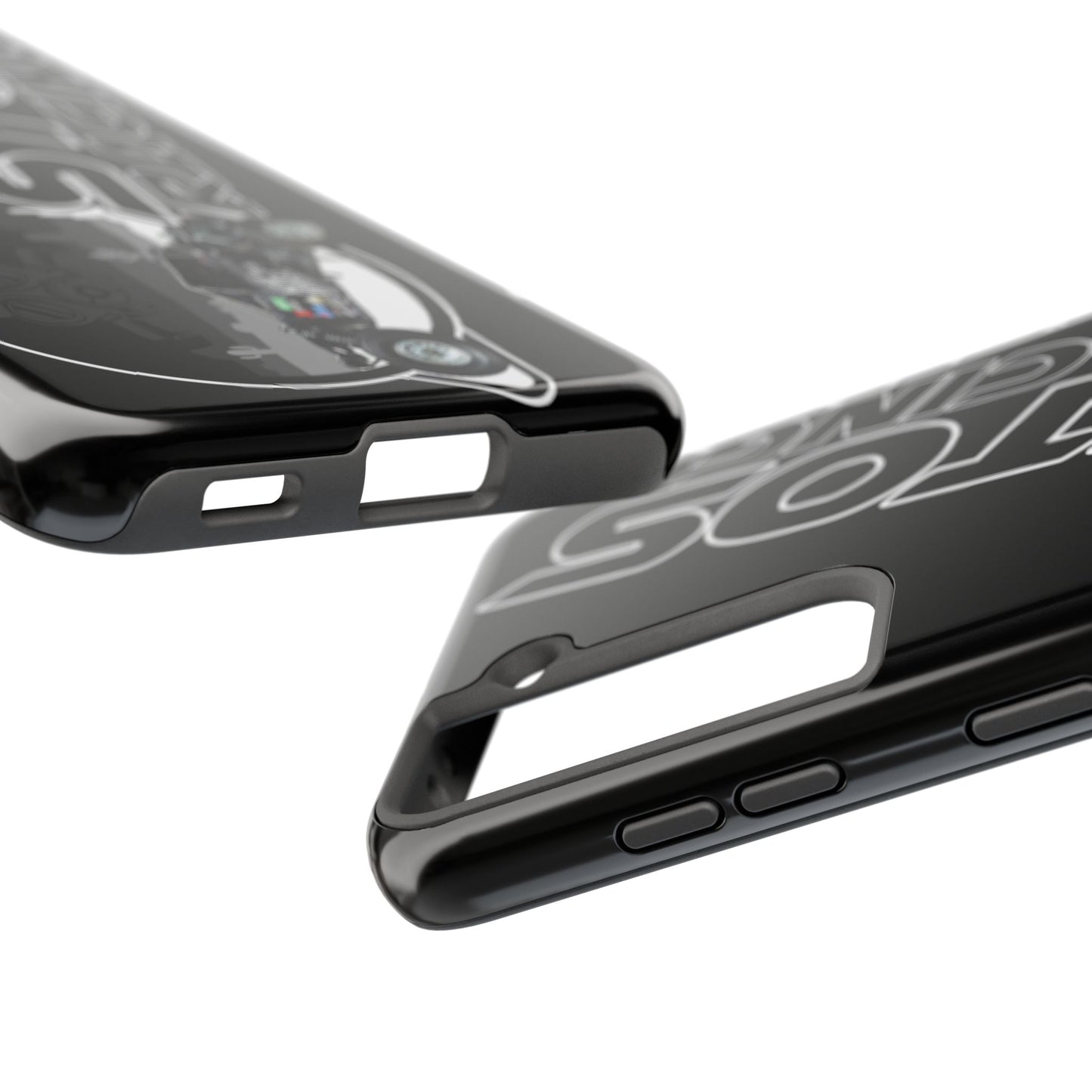 STOS Racing-Themed Tough Phone Cases, Durable Racing Phone Cover, Motorsport Accessories, Gifting for Car Enthusiasts, Sturdy Phone Protection