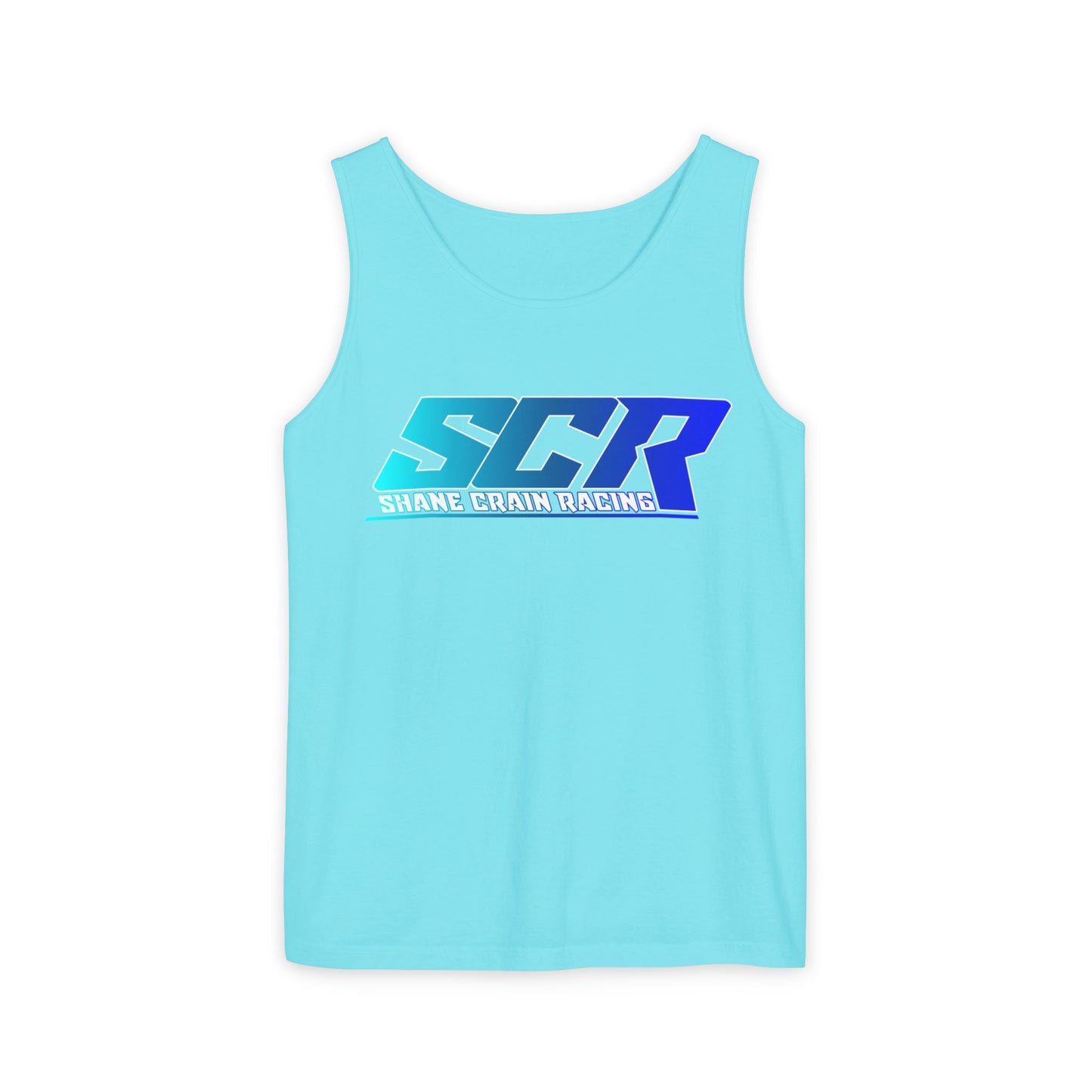 Shane Crain Stylish Racing Tank Top for Unisex Wear, Summer Activewear, Sports Enthusiast Gear, Gift for Racers