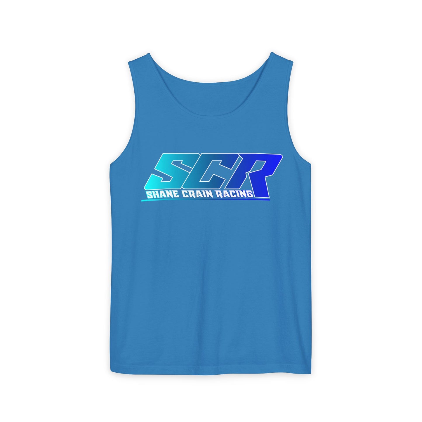 Shane Crain Stylish Racing Tank Top for Unisex Wear, Summer Activewear, Sports Enthusiast Gear, Gift for Racers