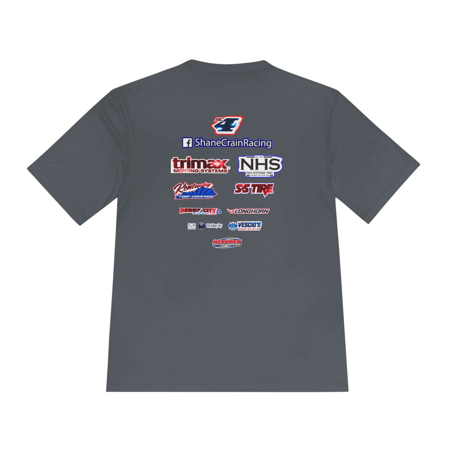 Shane Crain Unisex Moisture Wicking Tee, Breathable Sportswear, Activewear Shirt, Fitness Tee, Gym Apparel, Outdoor Top