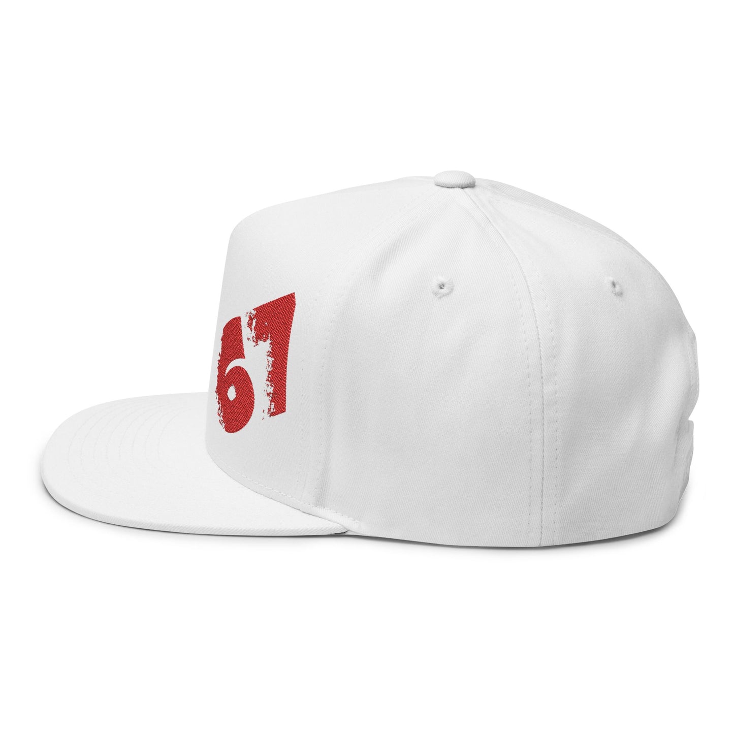 Trendy Embroidered Flat Bill Cap for Urban Style, Adjustable Snapback, Perfect Gift for Birthdays, Streetwear, Casual Outfits, Sports Events