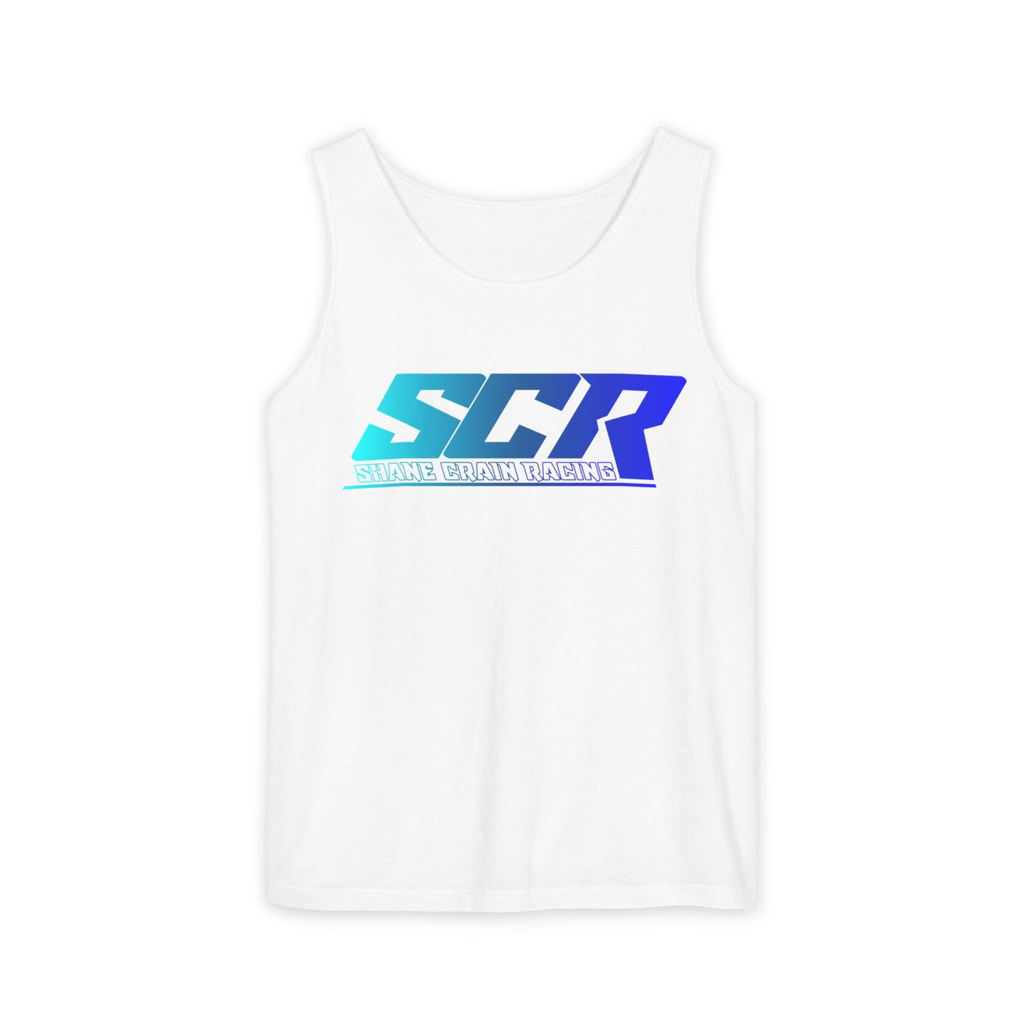 Shane Crain Stylish Racing Tank Top for Unisex Wear, Summer Activewear, Sports Enthusiast Gear, Gift for Racers