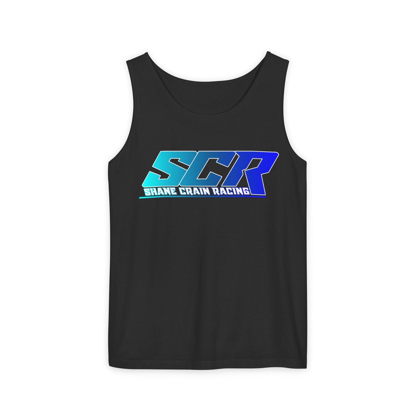 Shane Crain Stylish Racing Tank Top for Unisex Wear, Summer Activewear, Sports Enthusiast Gear, Gift for Racers