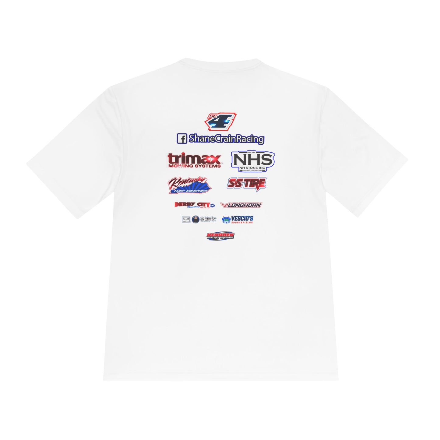 Shane Crain Unisex Moisture Wicking Tee, Breathable Sportswear, Activewear Shirt, Fitness Tee, Gym Apparel, Outdoor Top