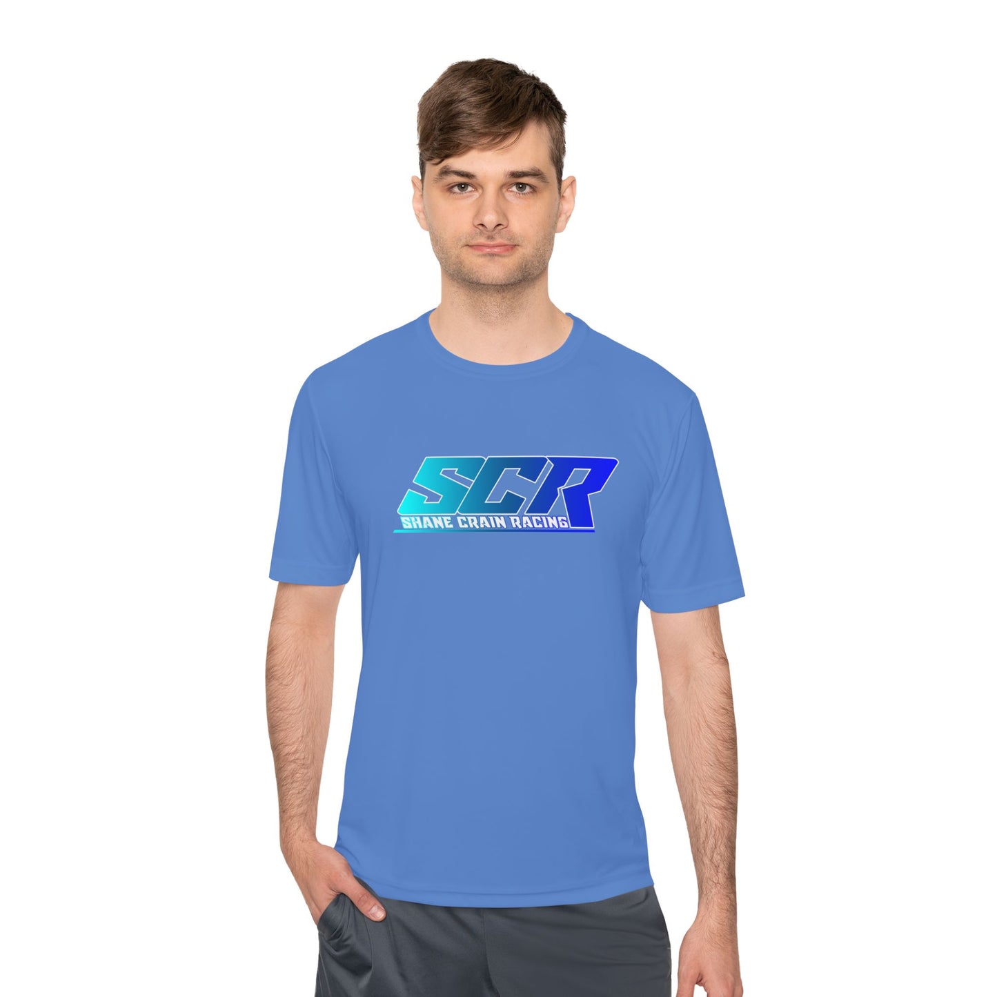 Shane Crain Unisex Moisture Wicking Tee, Breathable Sportswear, Activewear Shirt, Fitness Tee, Gym Apparel, Outdoor Top