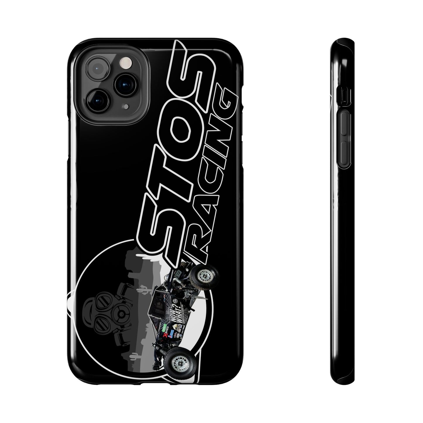 STOS Racing-Themed Tough Phone Cases, Durable Racing Phone Cover, Motorsport Accessories, Gifting for Car Enthusiasts, Sturdy Phone Protection