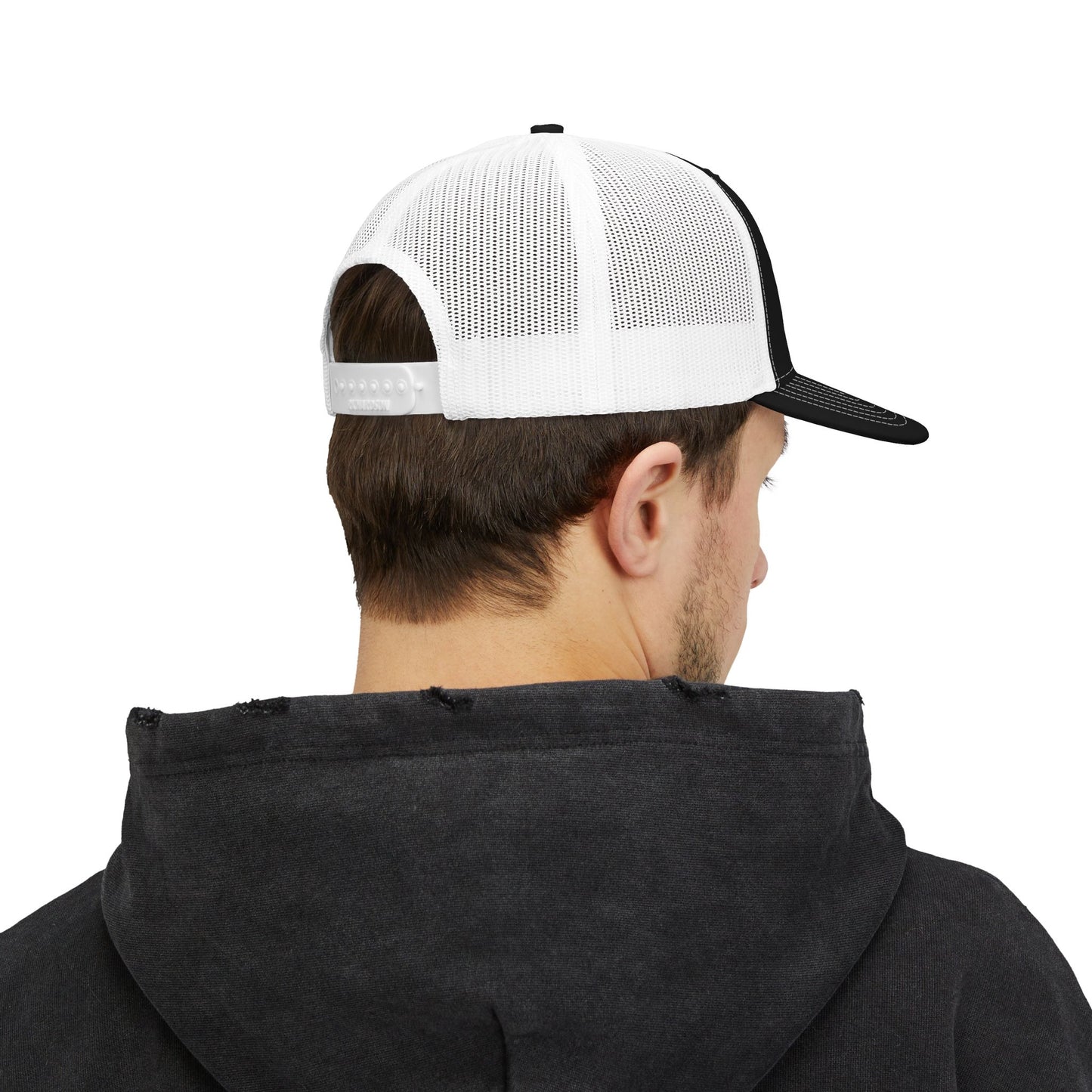 Mach One Race Gear Snapback Trucker Cap - Stylish Embroidered Cap for Racing Enthusiasts