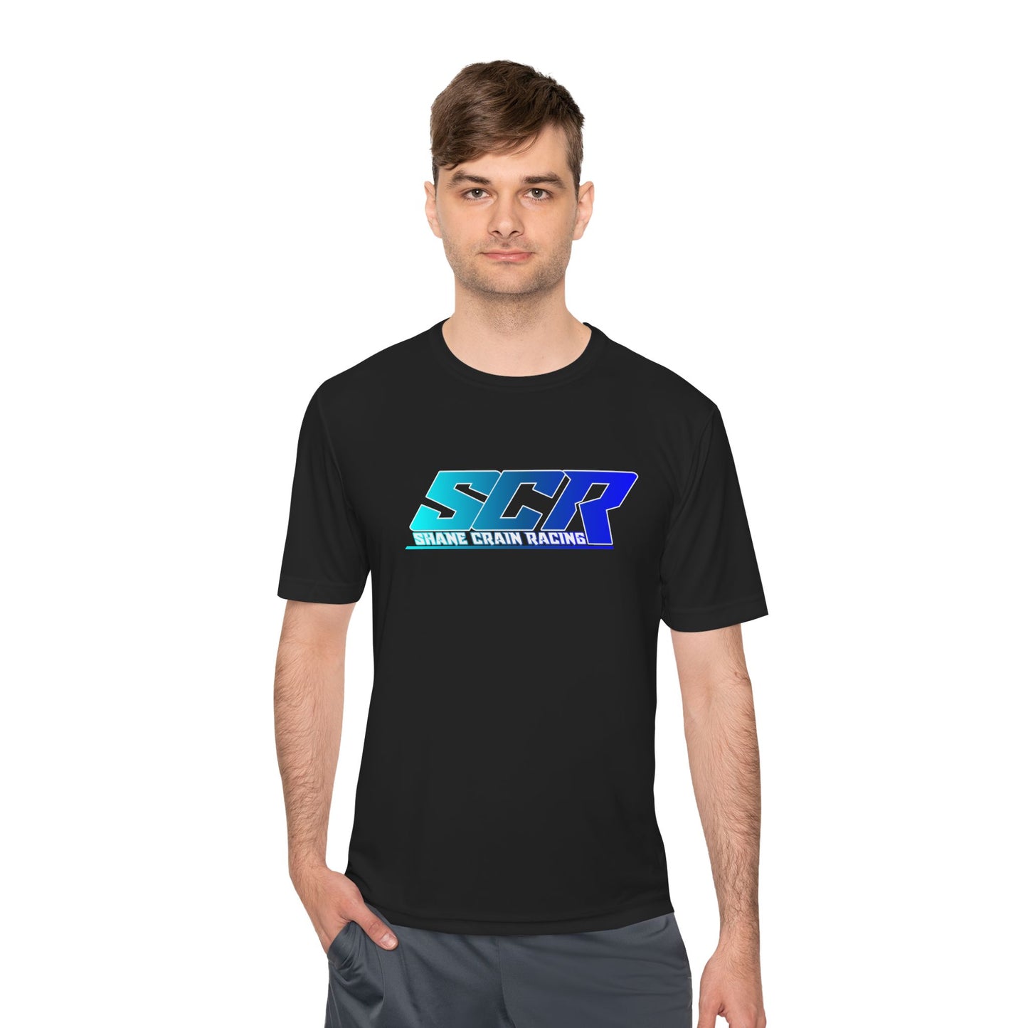 Shane Crain Unisex Moisture Wicking Tee, Breathable Sportswear, Activewear Shirt, Fitness Tee, Gym Apparel, Outdoor Top