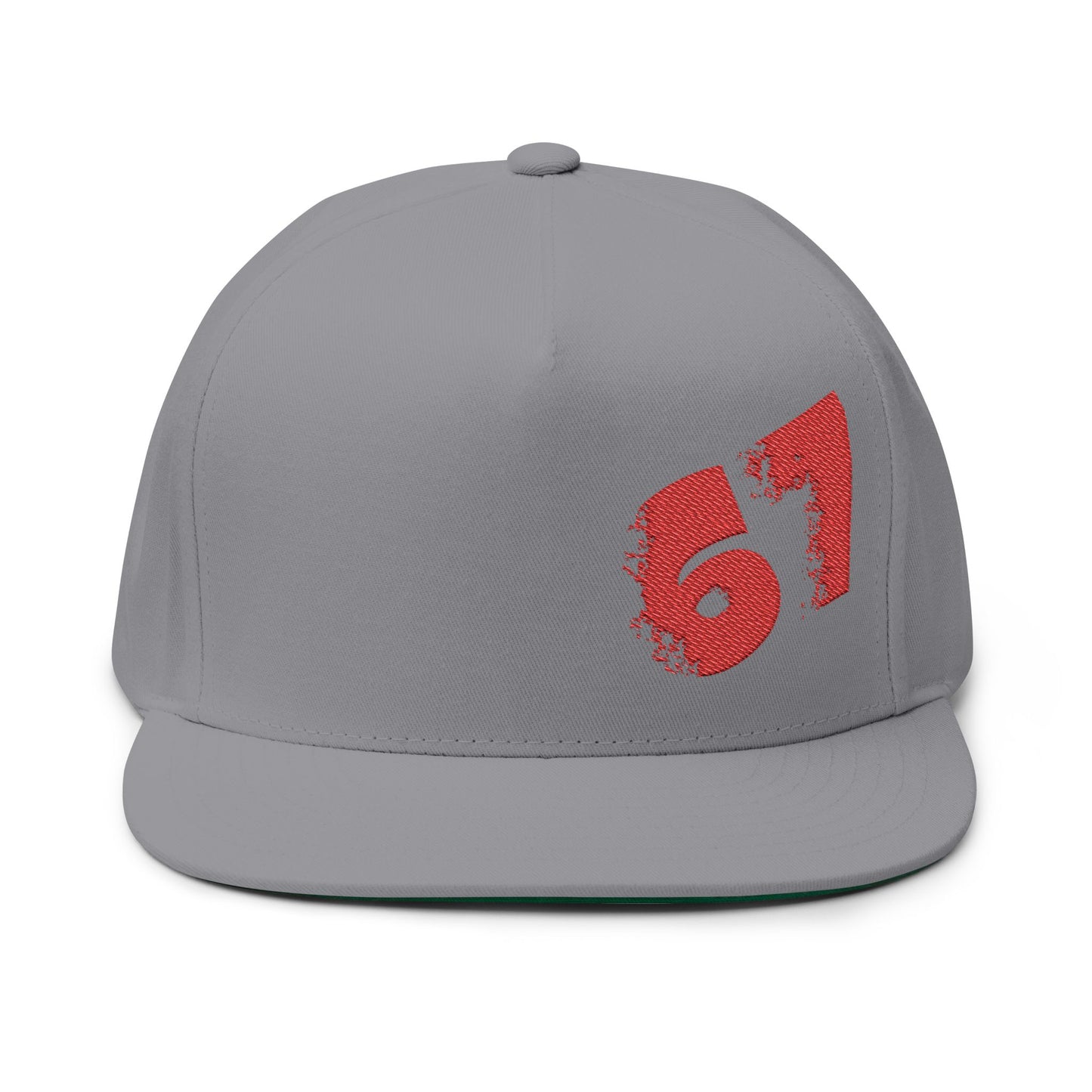 Trendy Embroidered Flat Bill Cap for Urban Style, Adjustable Snapback, Perfect Gift for Birthdays, Streetwear, Casual Outfits, Sports Events