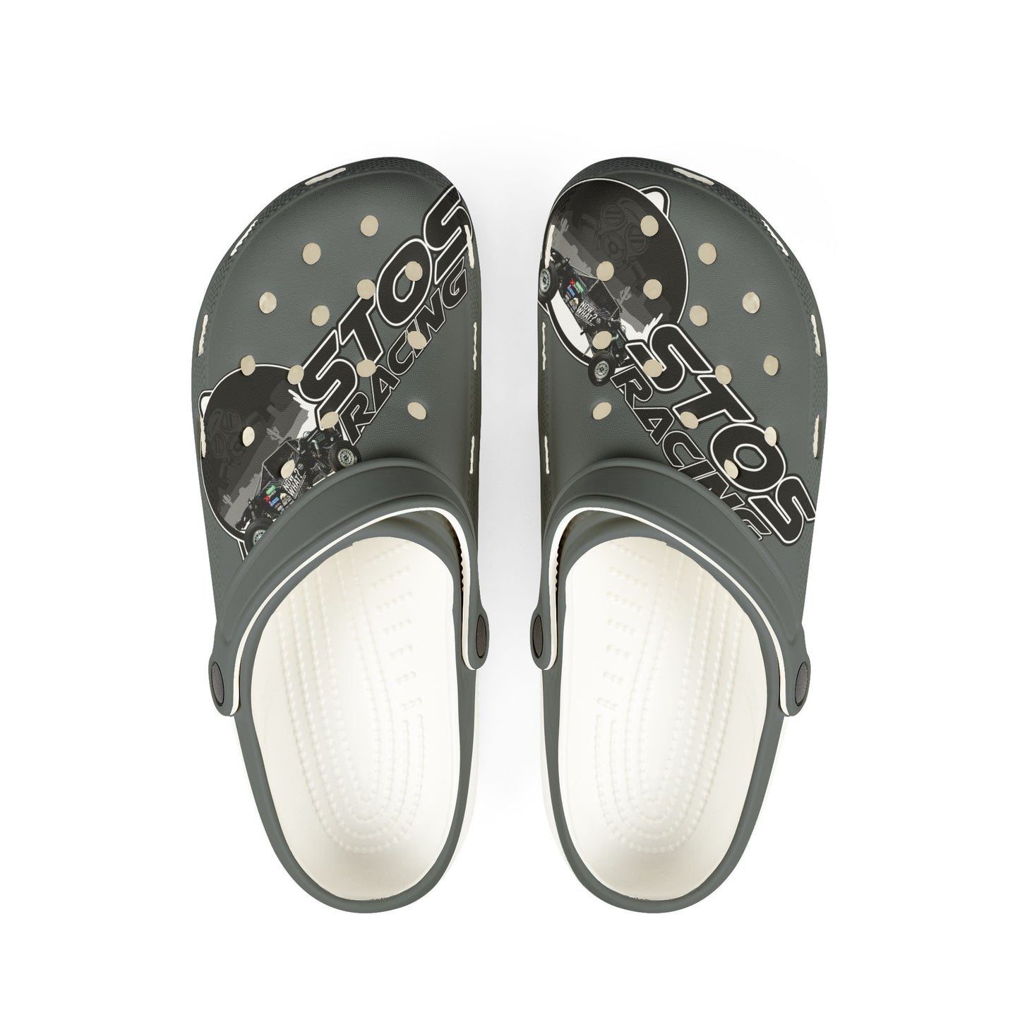 Stos Racing Stylish EVA Foam Rubber Clogs, Comfortable Footwear for Everyday Use, Perfect for Outdoor Fun, Summer Shoes, Casual Slip-Ons