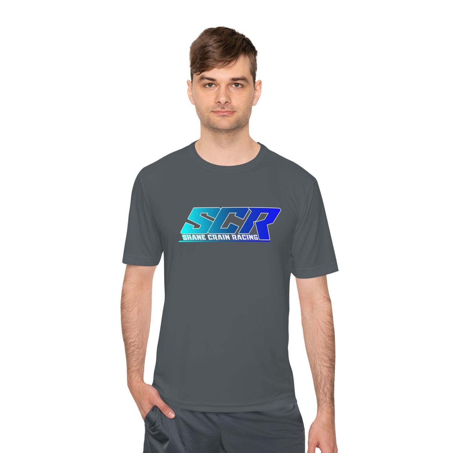 Shane Crain Unisex Moisture Wicking Tee, Breathable Sportswear, Activewear Shirt, Fitness Tee, Gym Apparel, Outdoor Top