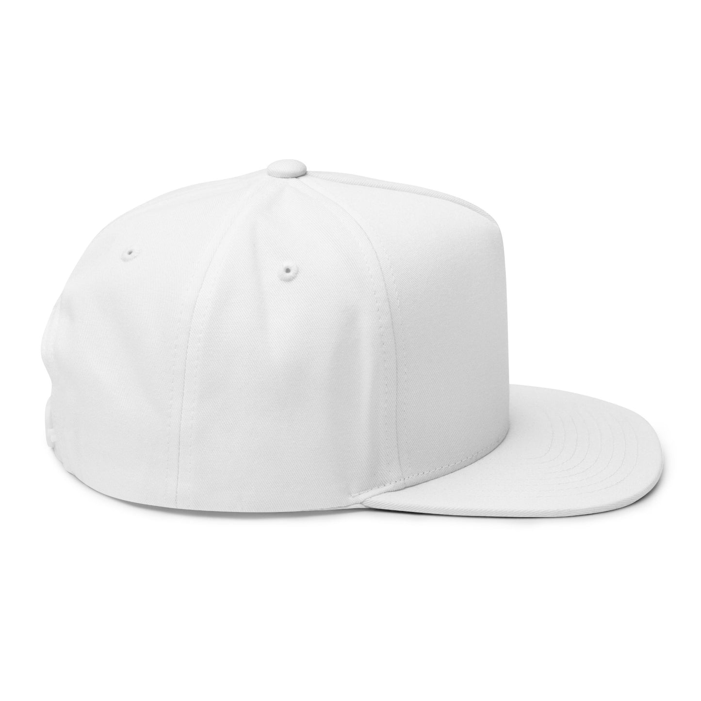 Trendy Embroidered Flat Bill Cap for Urban Style, Adjustable Snapback, Perfect Gift for Birthdays, Streetwear, Casual Outfits, Sports Events