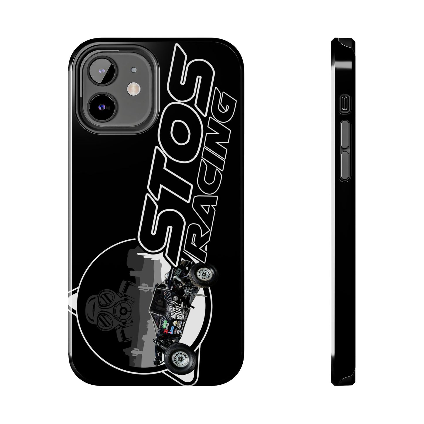 STOS Racing-Themed Tough Phone Cases, Durable Racing Phone Cover, Motorsport Accessories, Gifting for Car Enthusiasts, Sturdy Phone Protection