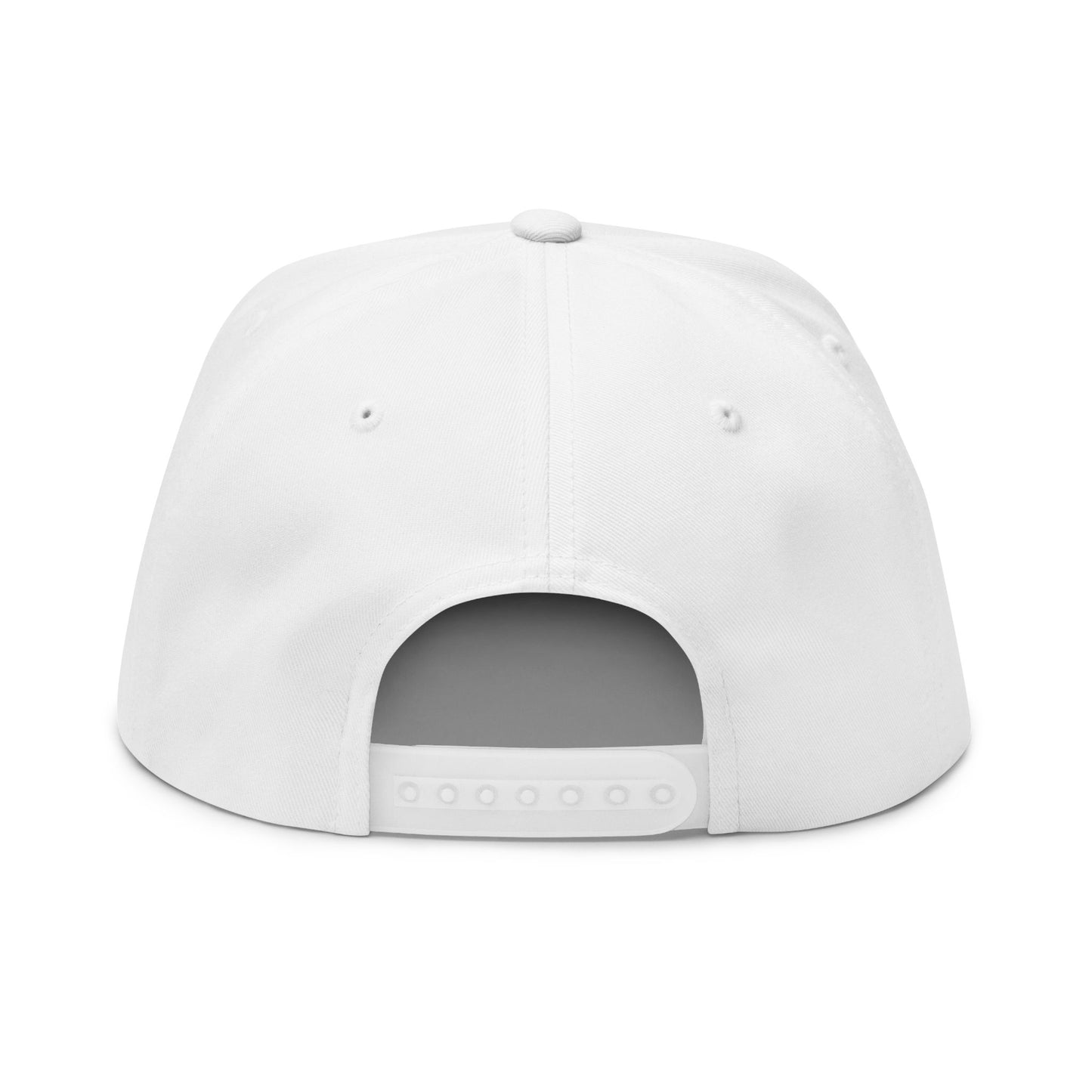 Trendy Embroidered Flat Bill Cap for Urban Style, Adjustable Snapback, Perfect Gift for Birthdays, Streetwear, Casual Outfits, Sports Events
