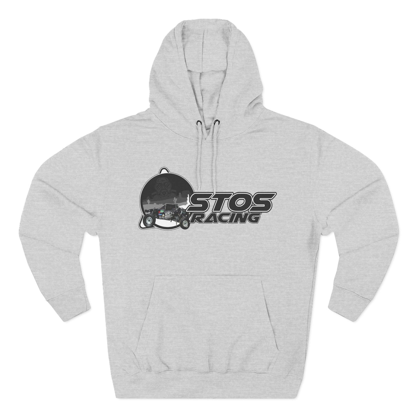 Stos Racing Hoodie - Perfect for Motorsports Fans, Casual Wear, Gifts, and Racing Events, Cozy Fleece