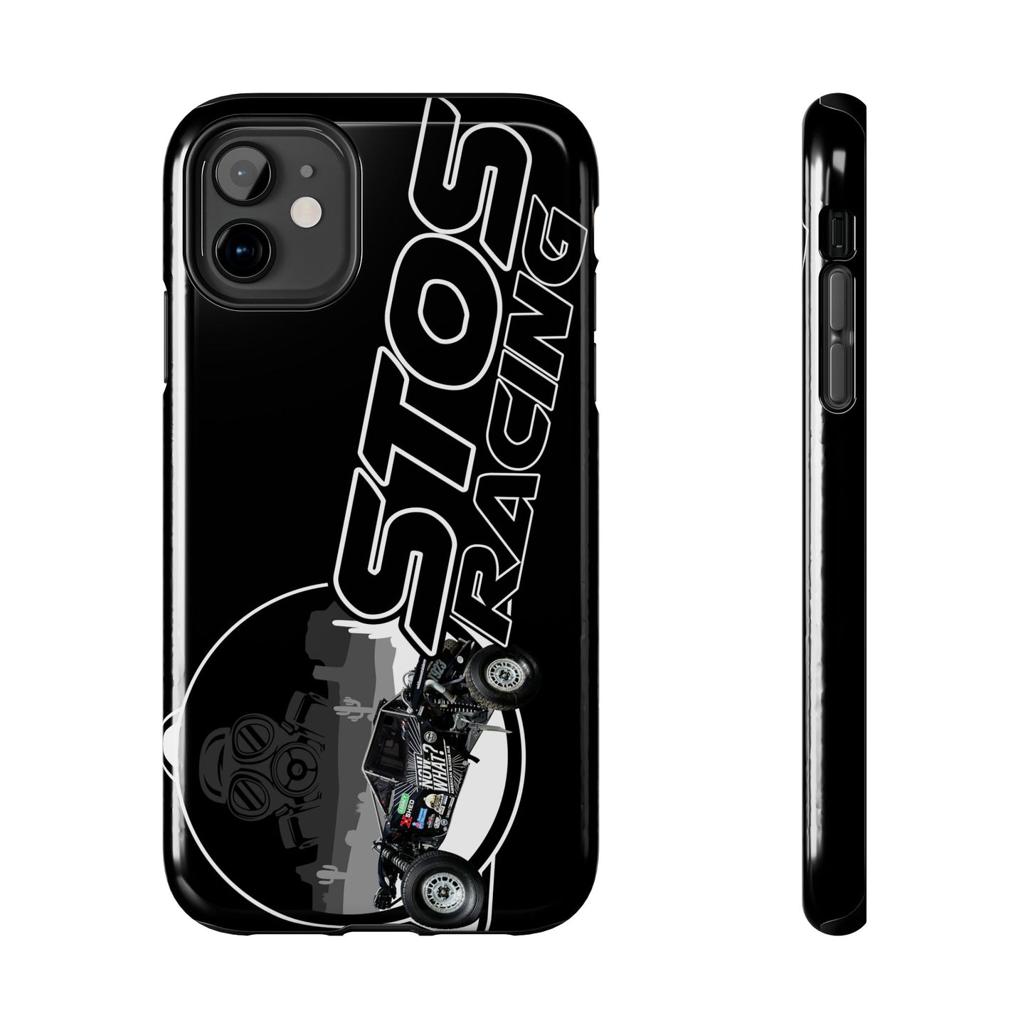 STOS Racing-Themed Tough Phone Cases, Durable Racing Phone Cover, Motorsport Accessories, Gifting for Car Enthusiasts, Sturdy Phone Protection